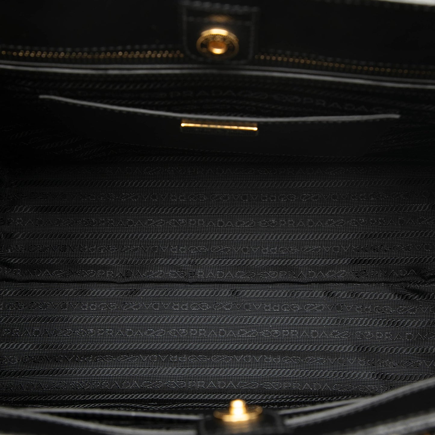 Prada Medium Bicolor Saffiano Lux Galleria Satchel
