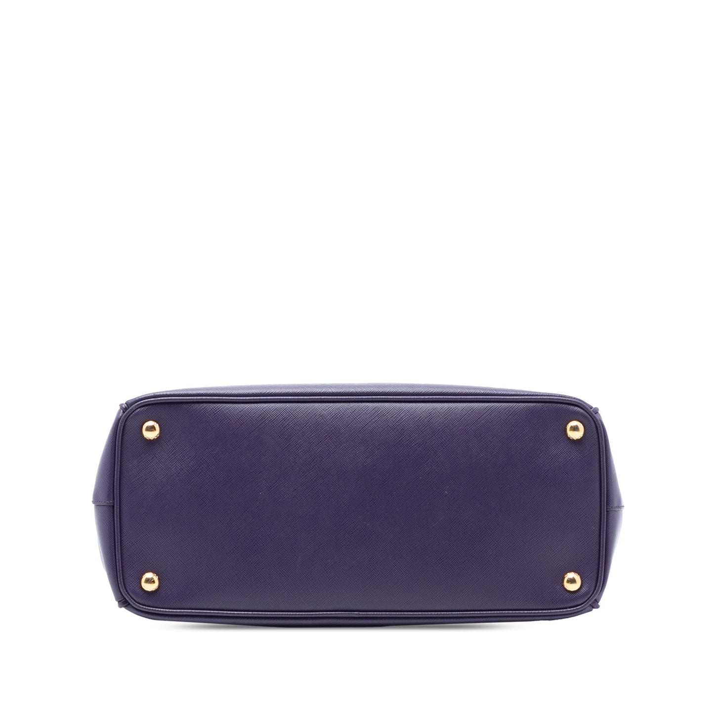 Prada Medium Saffiano Lux Galleria Double Zip Satchel