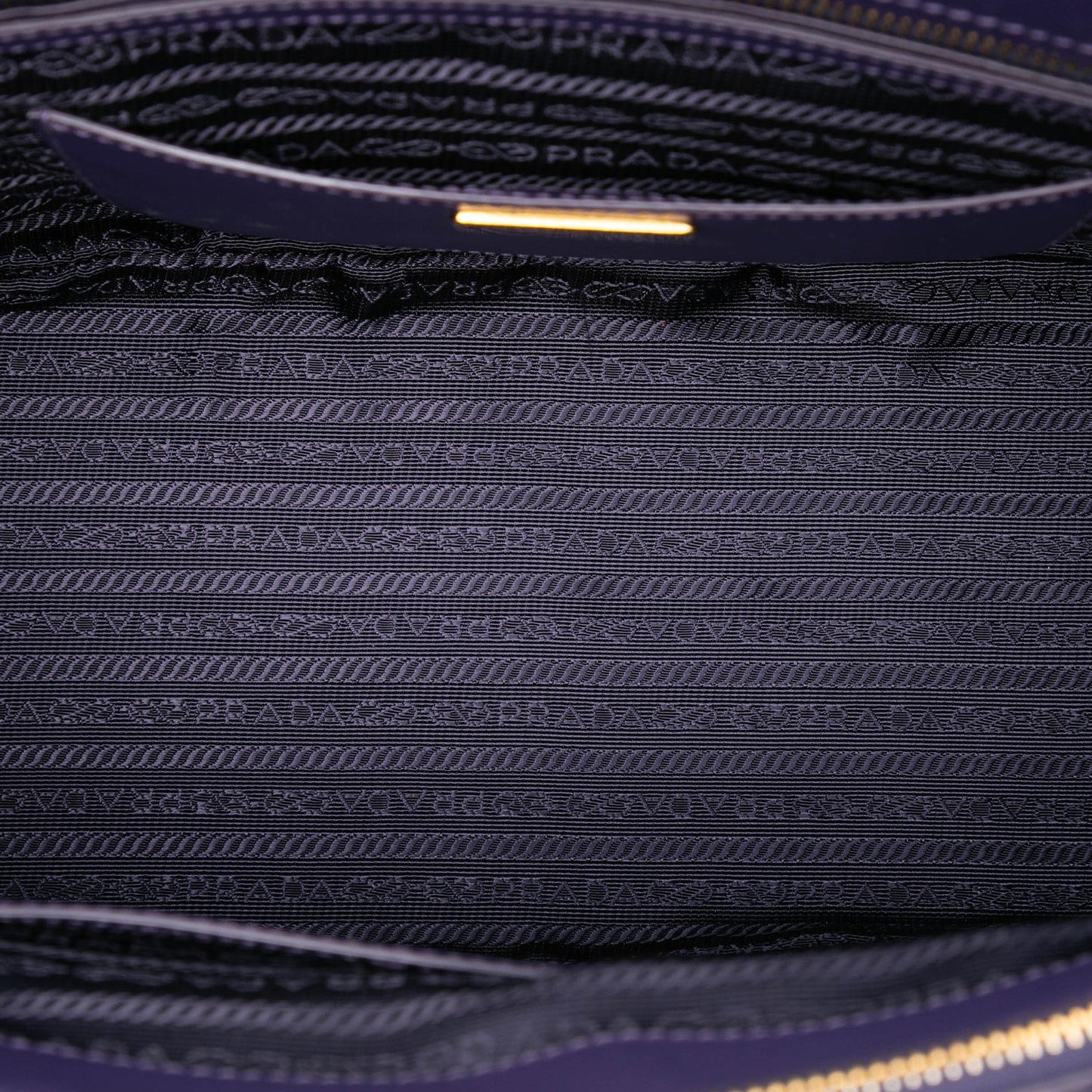 Prada Medium Saffiano Lux Galleria Double Zip Satchel