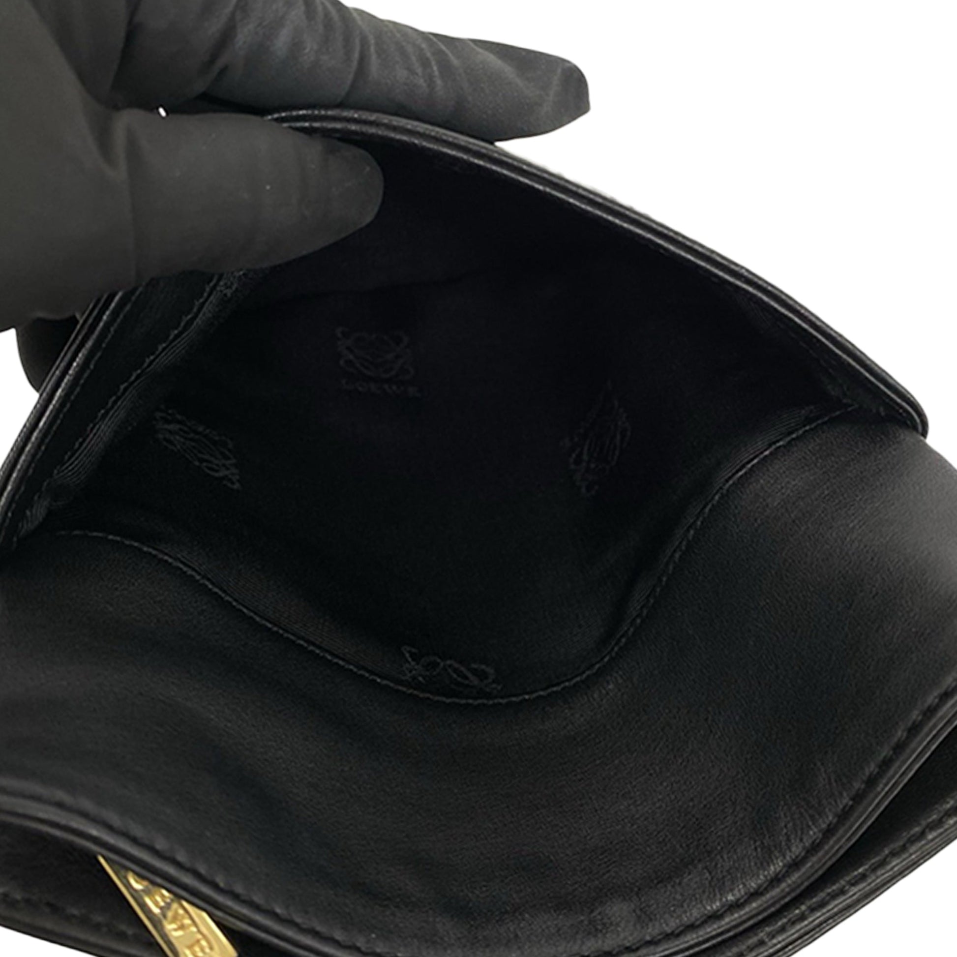 LOEWE Leather Anagram Crossbody