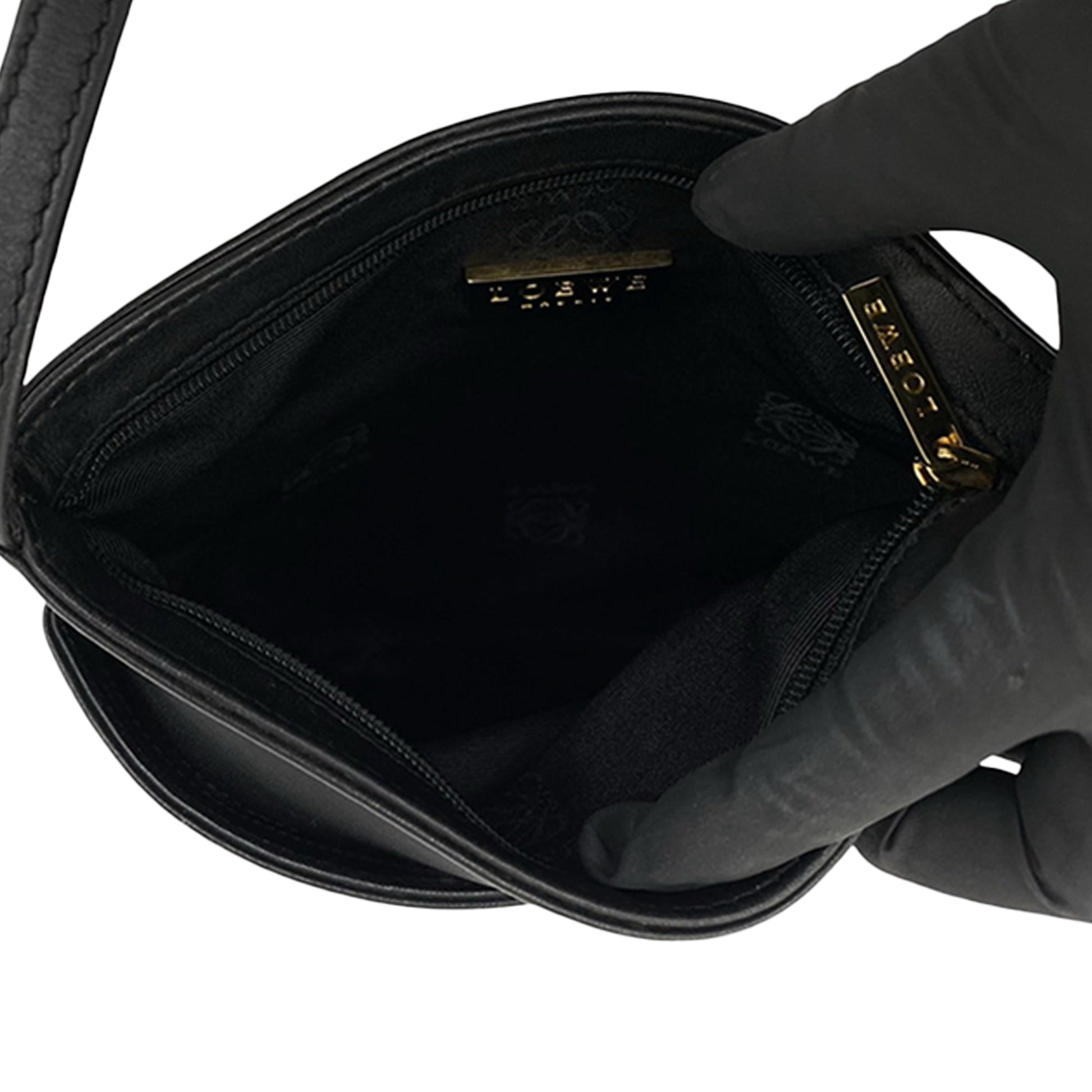 LOEWE Leather Anagram Crossbody