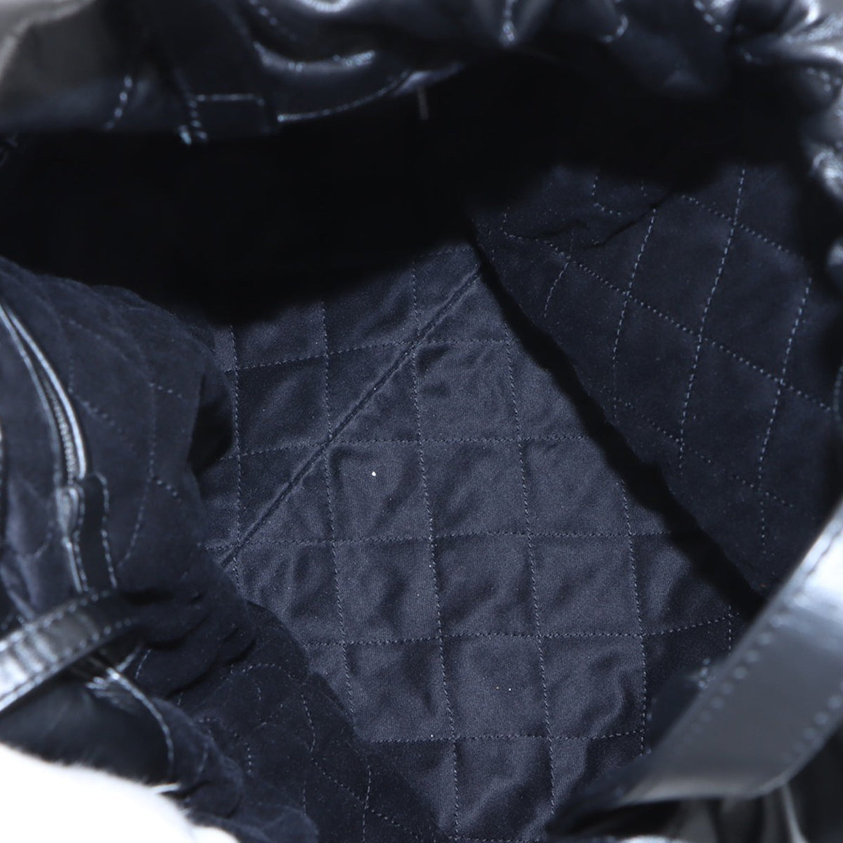 Chanel Large Quilted Shiny Calfskin 22 Backpack
