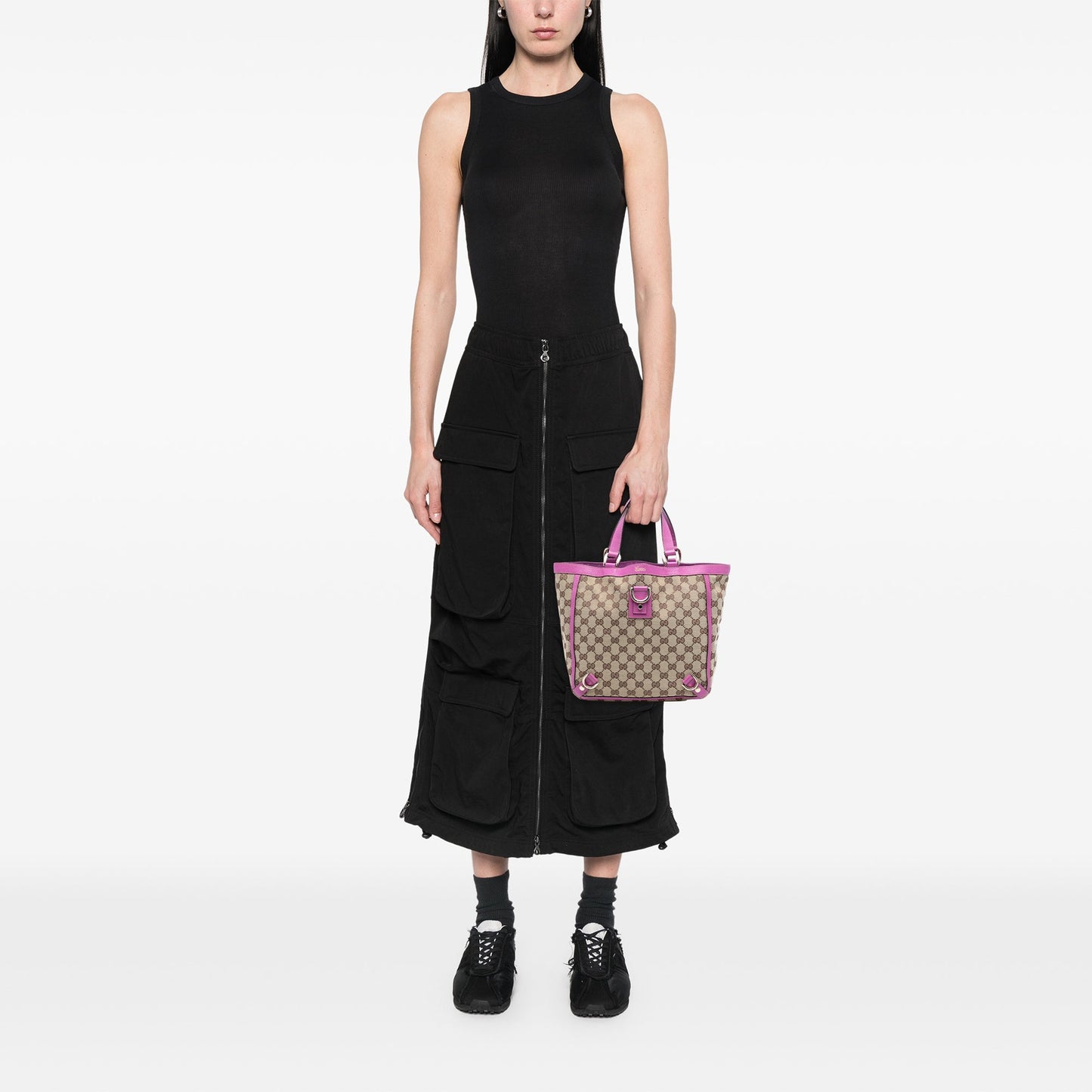 Gucci GG Canvas Abbey D Ring Tote