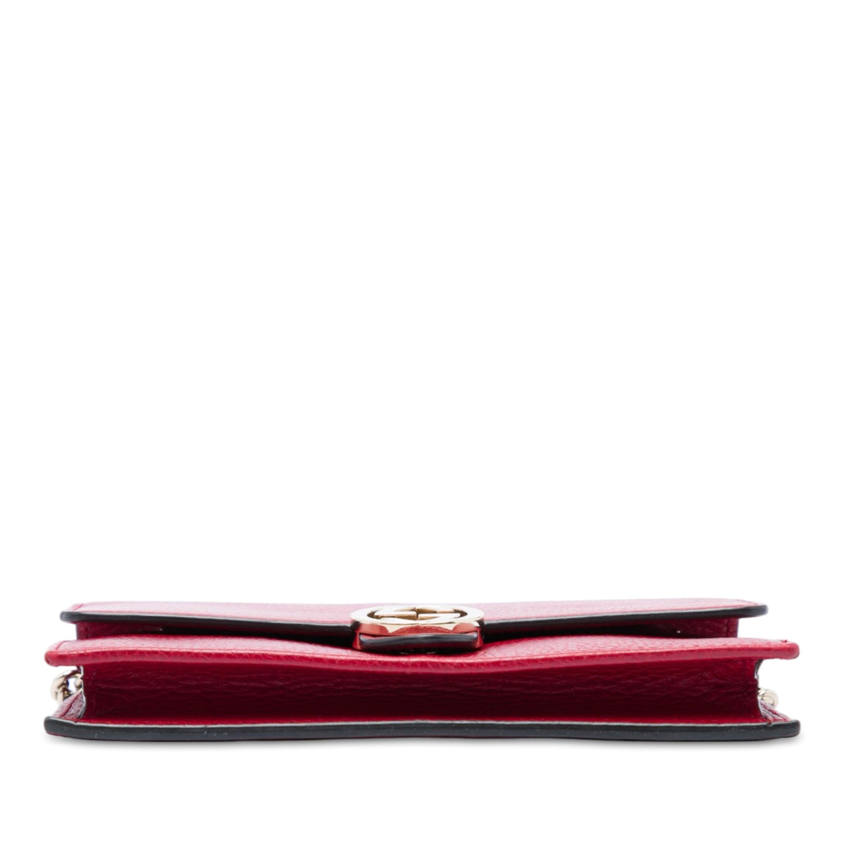 Gucci Dollar Calfskin Interlocking G Wallet on Chain