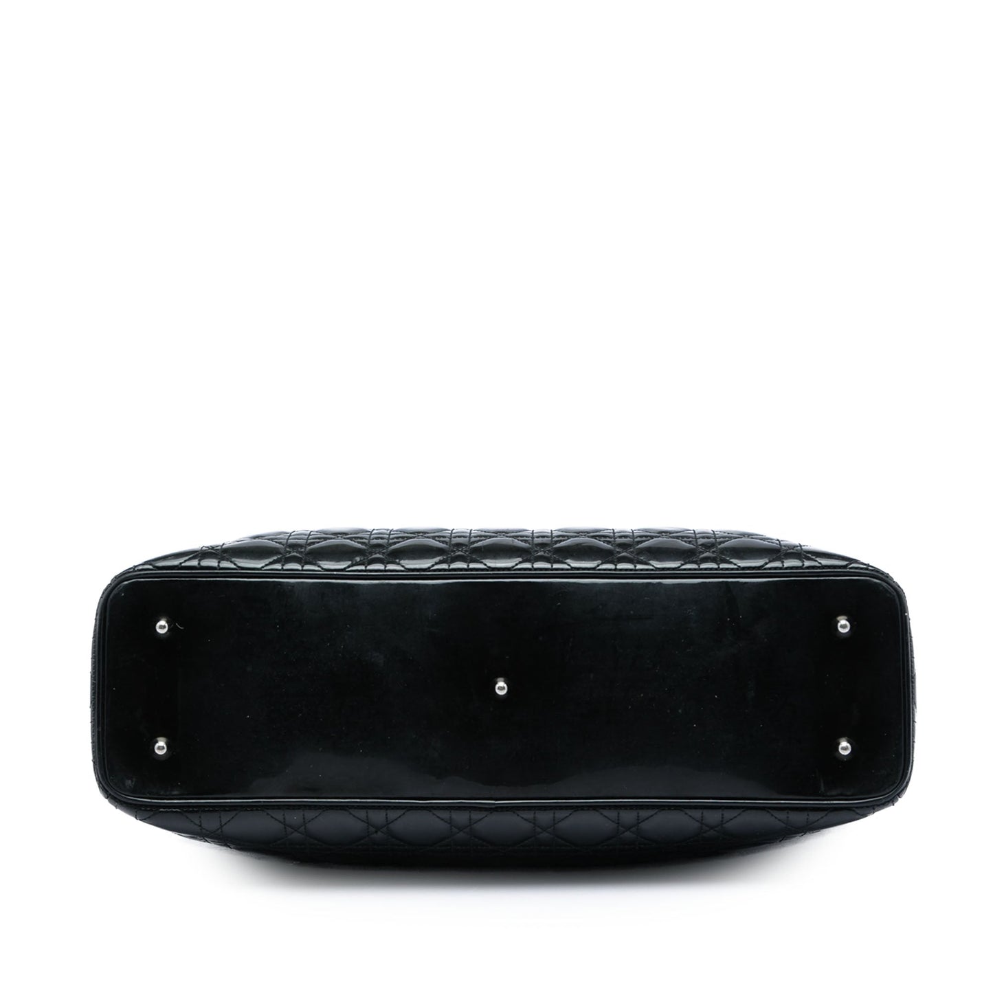 Dior Extra Large Patent Cannage Lady Dior