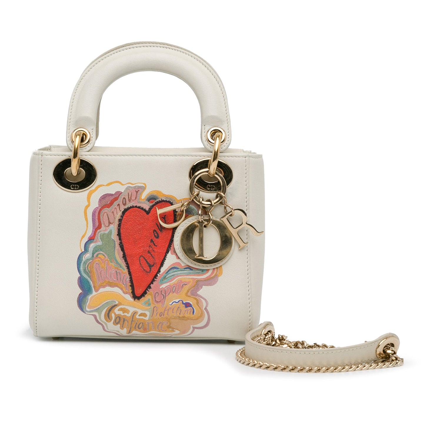 Dior DiorAmour Niki De Saint Phalle Mini Calfskin Lady Dior