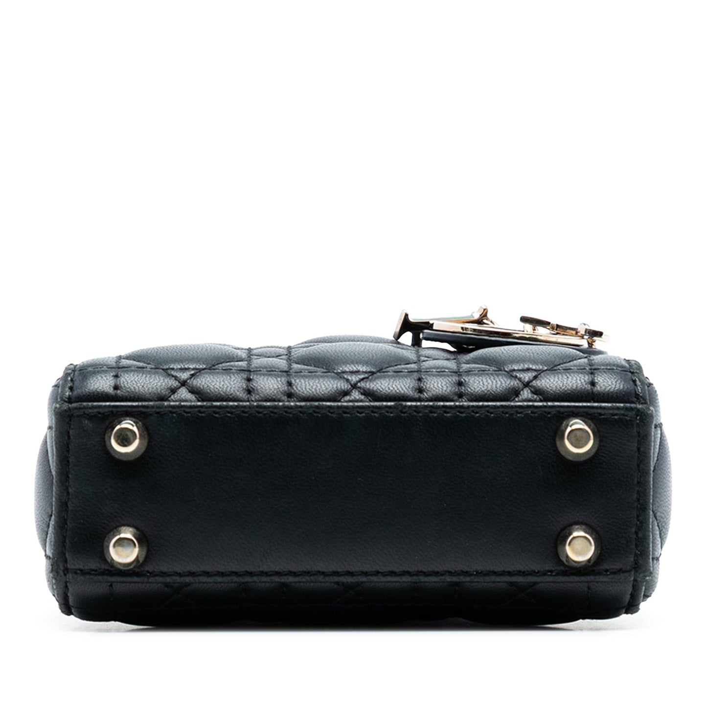 Dior Micro Lambskin Cannage Lady Dior