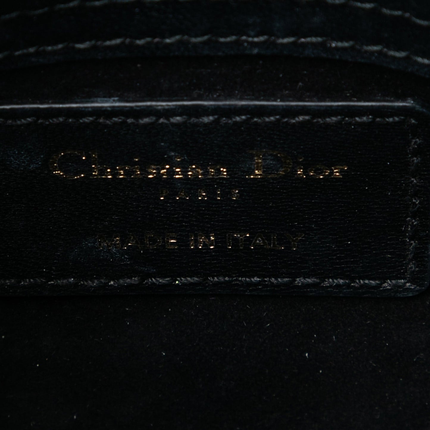 Dior Micro Lambskin Cannage Lady Dior