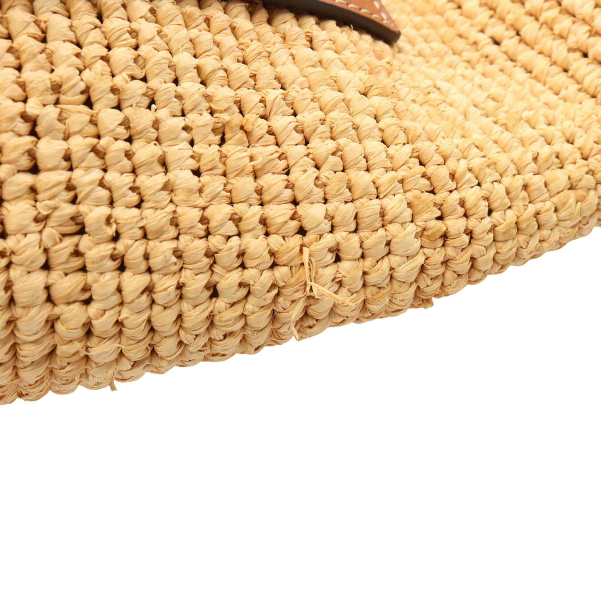 LOEWE Raffia Slit Satchel