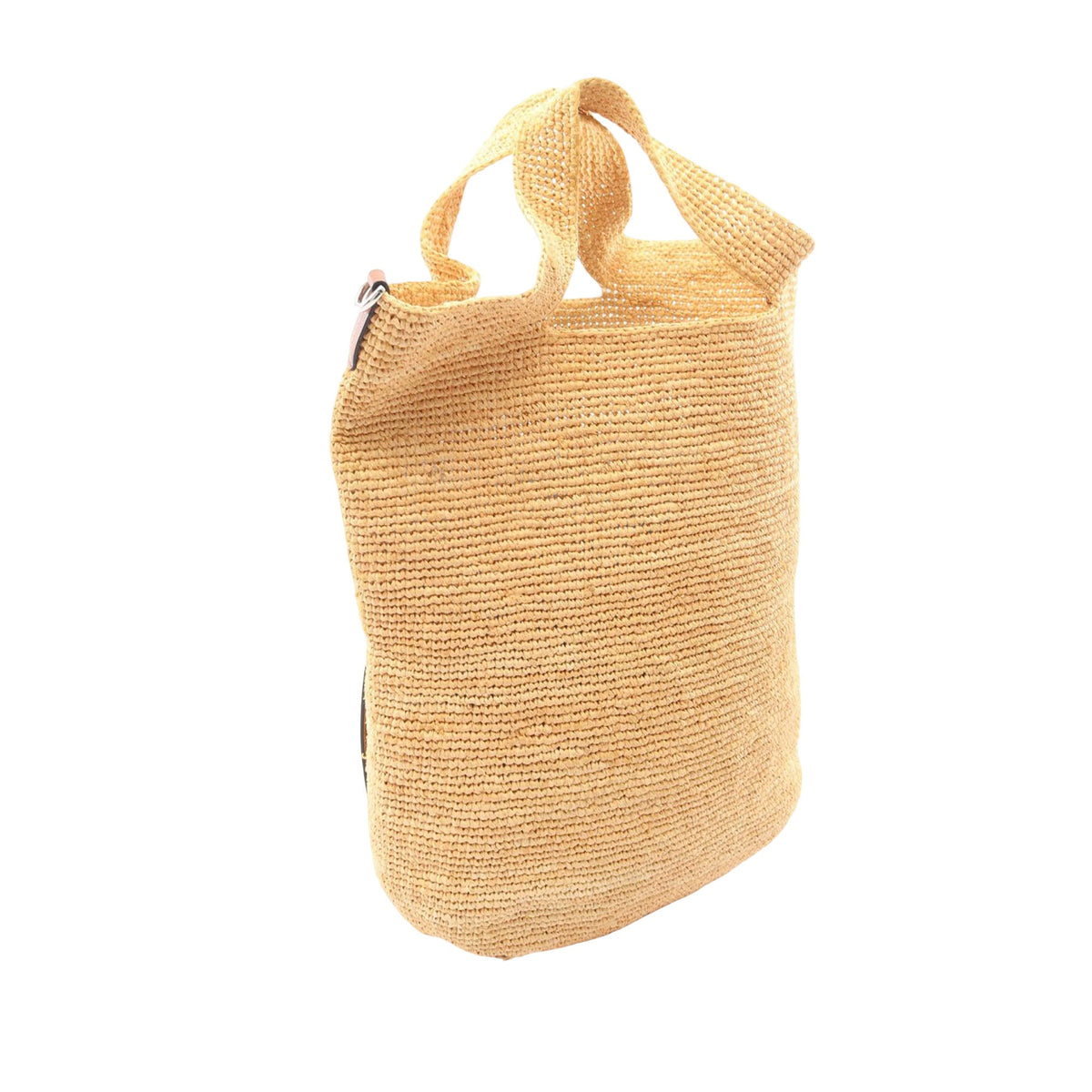 LOEWE Raffia Slit Satchel