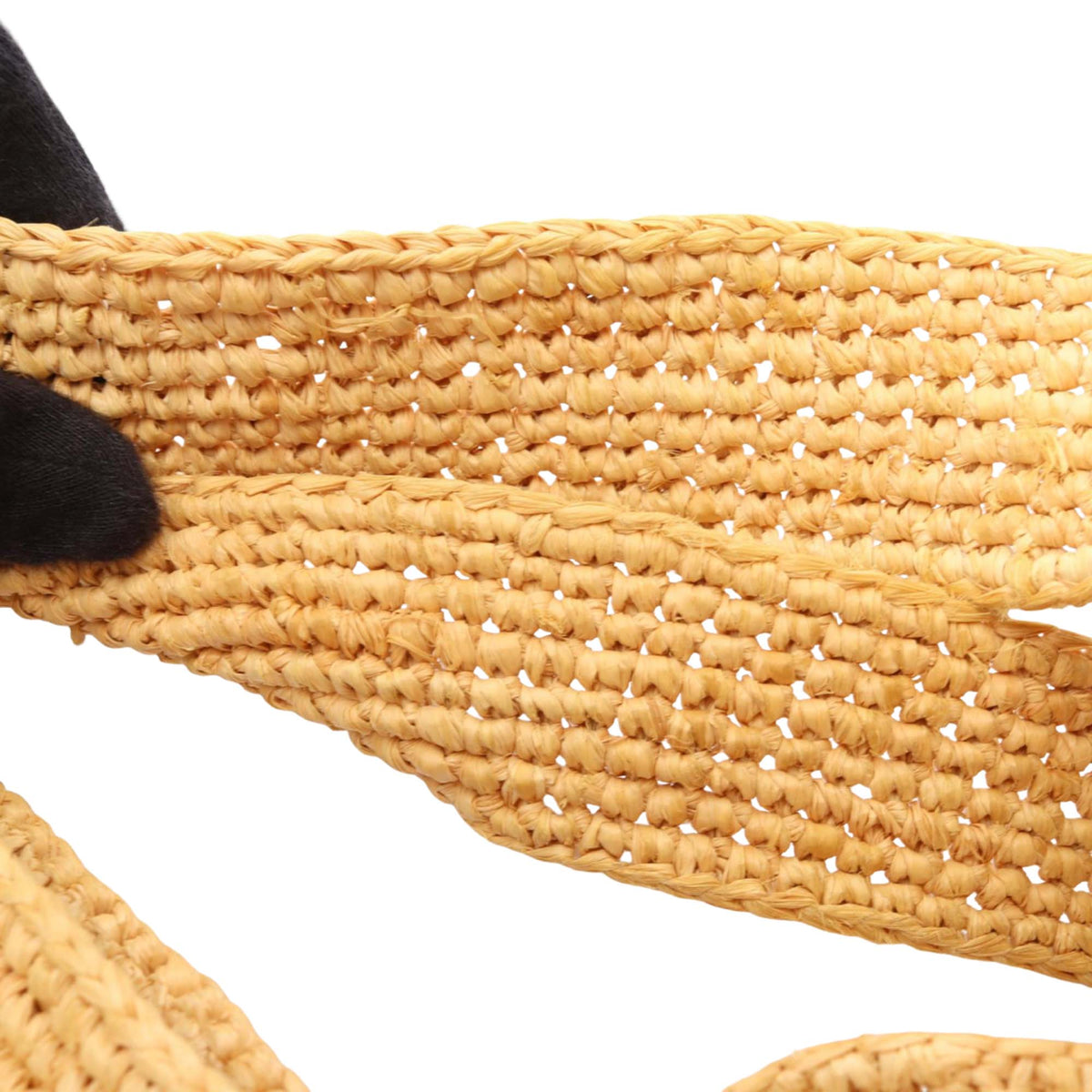 LOEWE Raffia Slit Satchel