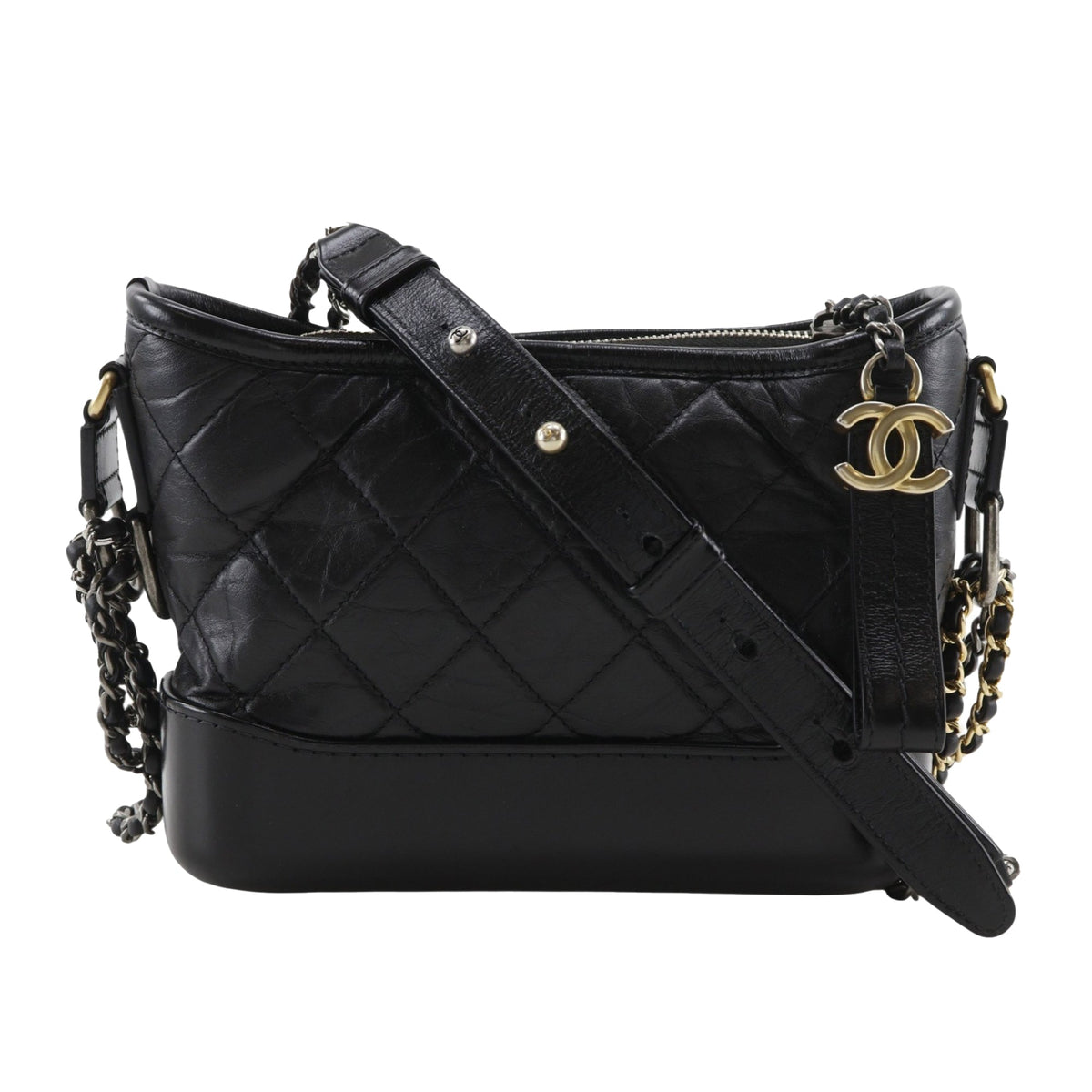 Chanel Small Quilted Lambskin Gabrielle Hobo