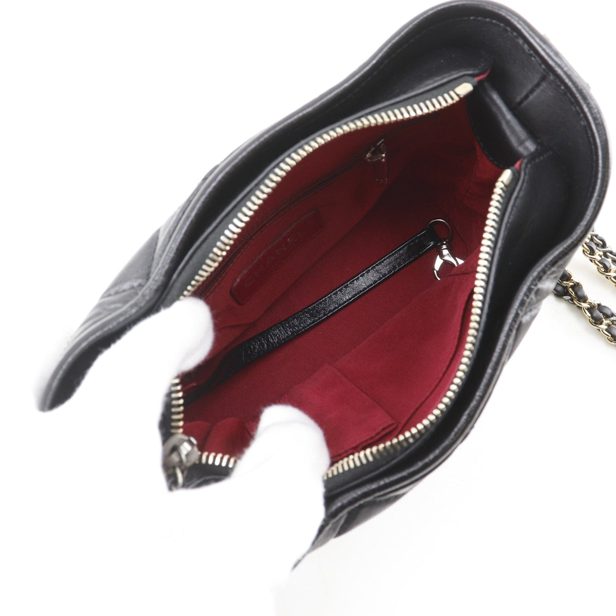 Chanel Small Quilted Lambskin Gabrielle Hobo