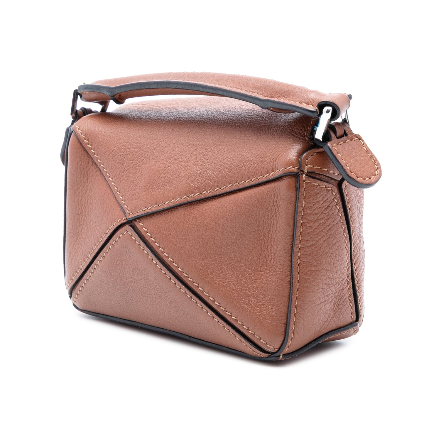 LOEWE Nano Calfskin Puzzle Satchel
