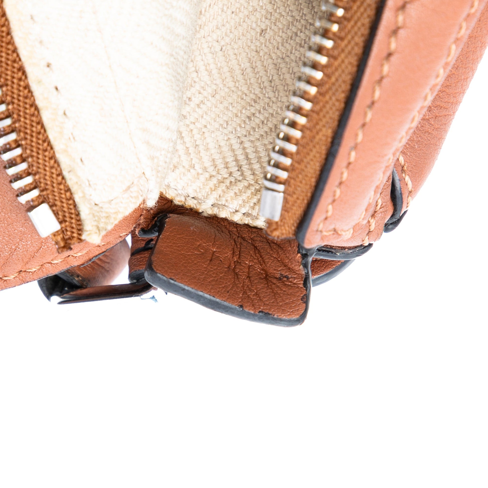 LOEWE Nano Calfskin Puzzle Satchel