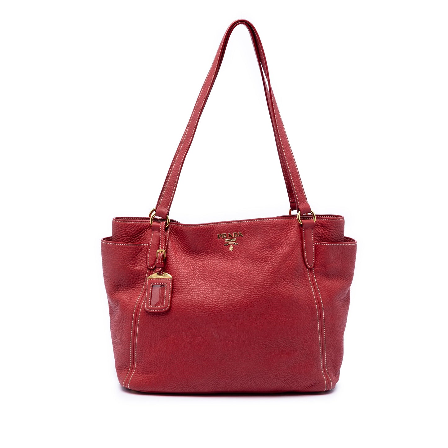 VItello Daino Double Pocket Tote