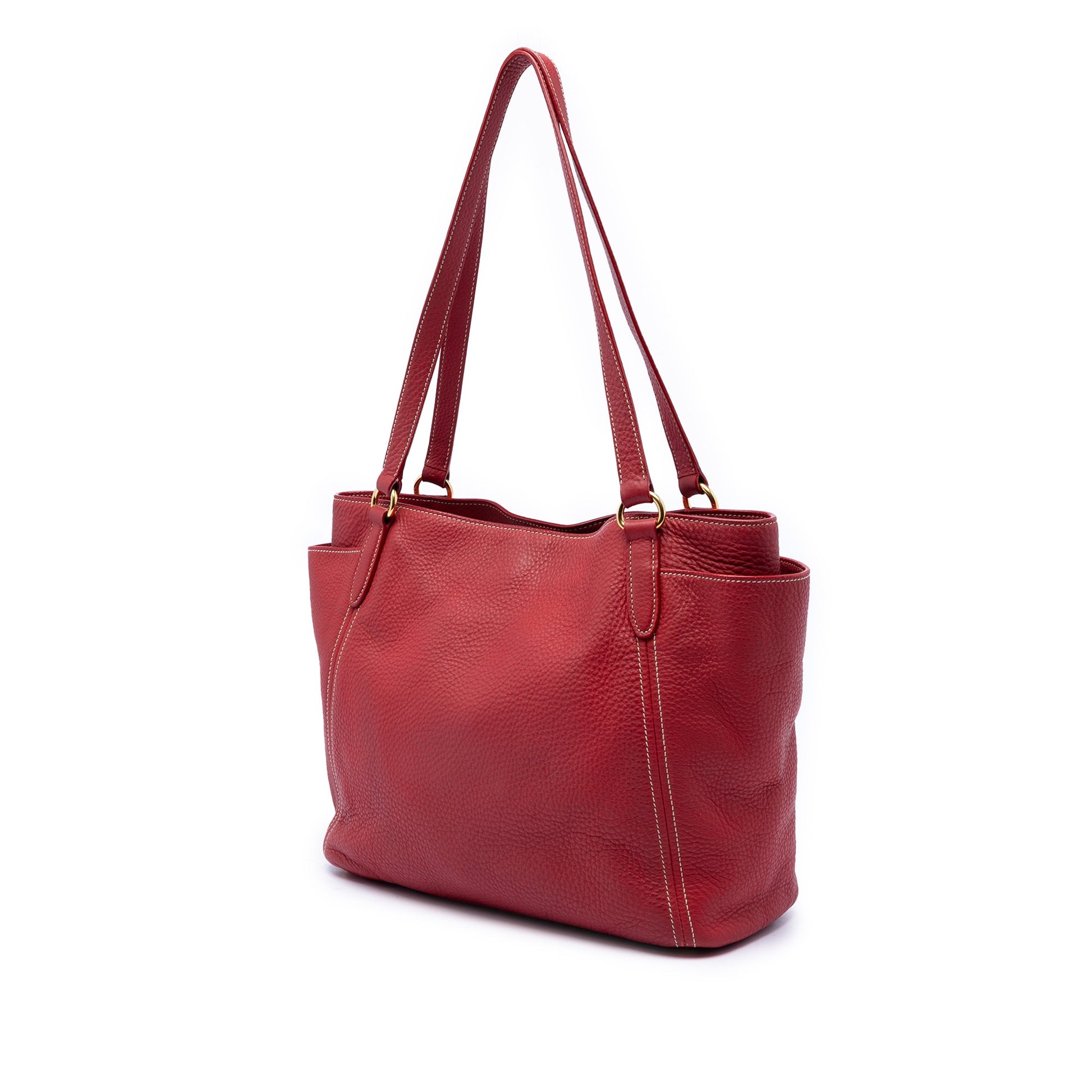 VItello Daino Double Pocket Tote