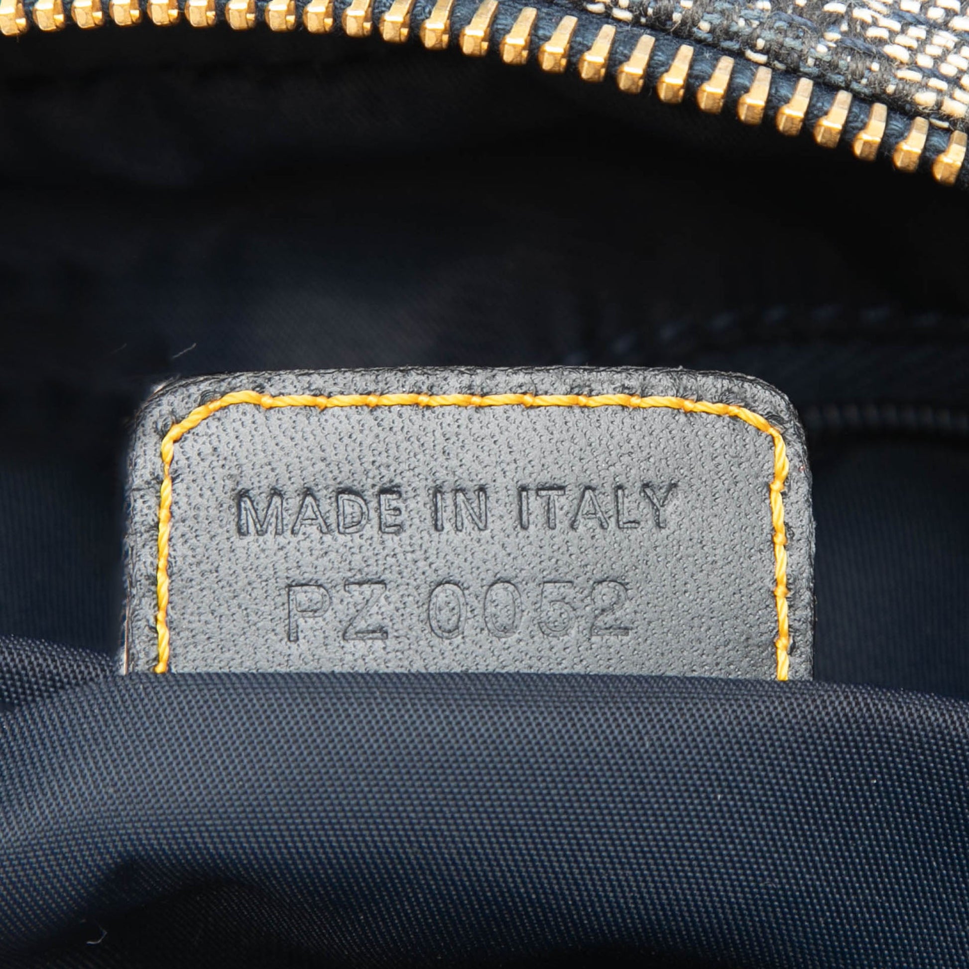 Mini Diorissimo Canvas Double Saddle Bowler Bag