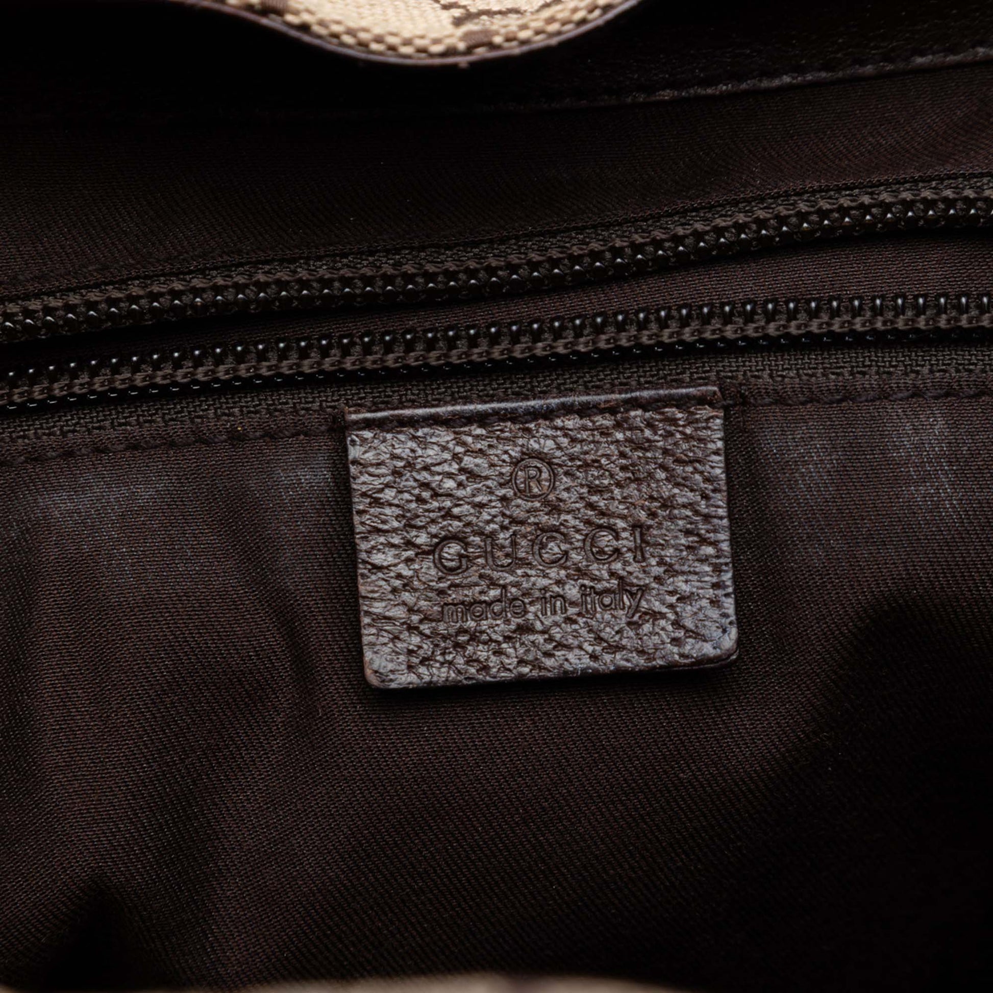 Gucci GG Canvas Jackie Backpack