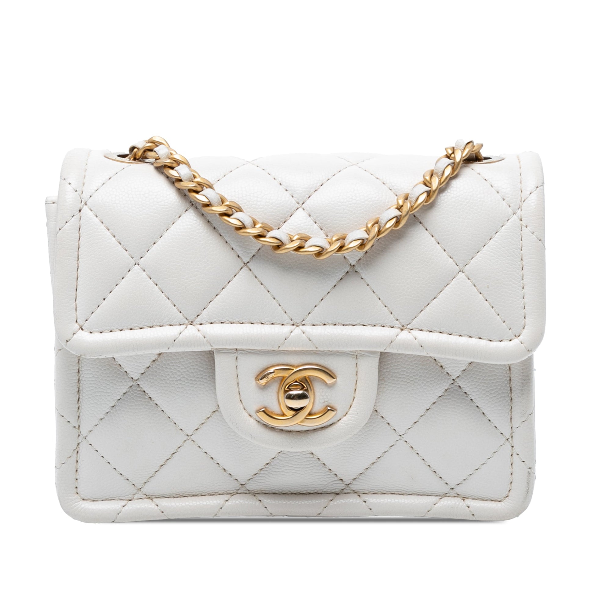 Chanel Mini Quilted Caviar Sweet Flap