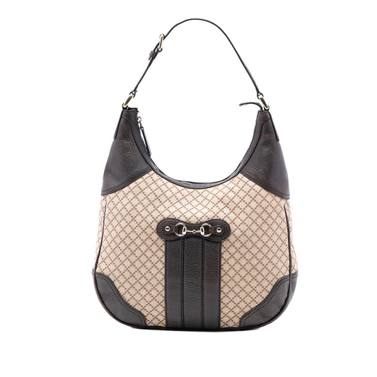 Gucci Diamante Canvas Catherine Shoulder Bag