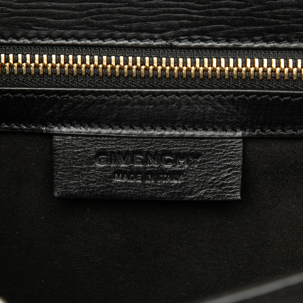 Givenchy Medium Grained Calfskin Pandora Box Crossbody — Black