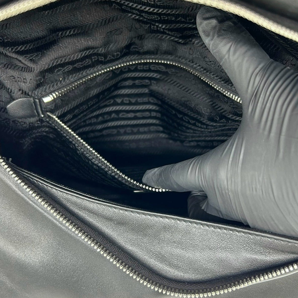 Prada Nappa Padded Signaux Bag