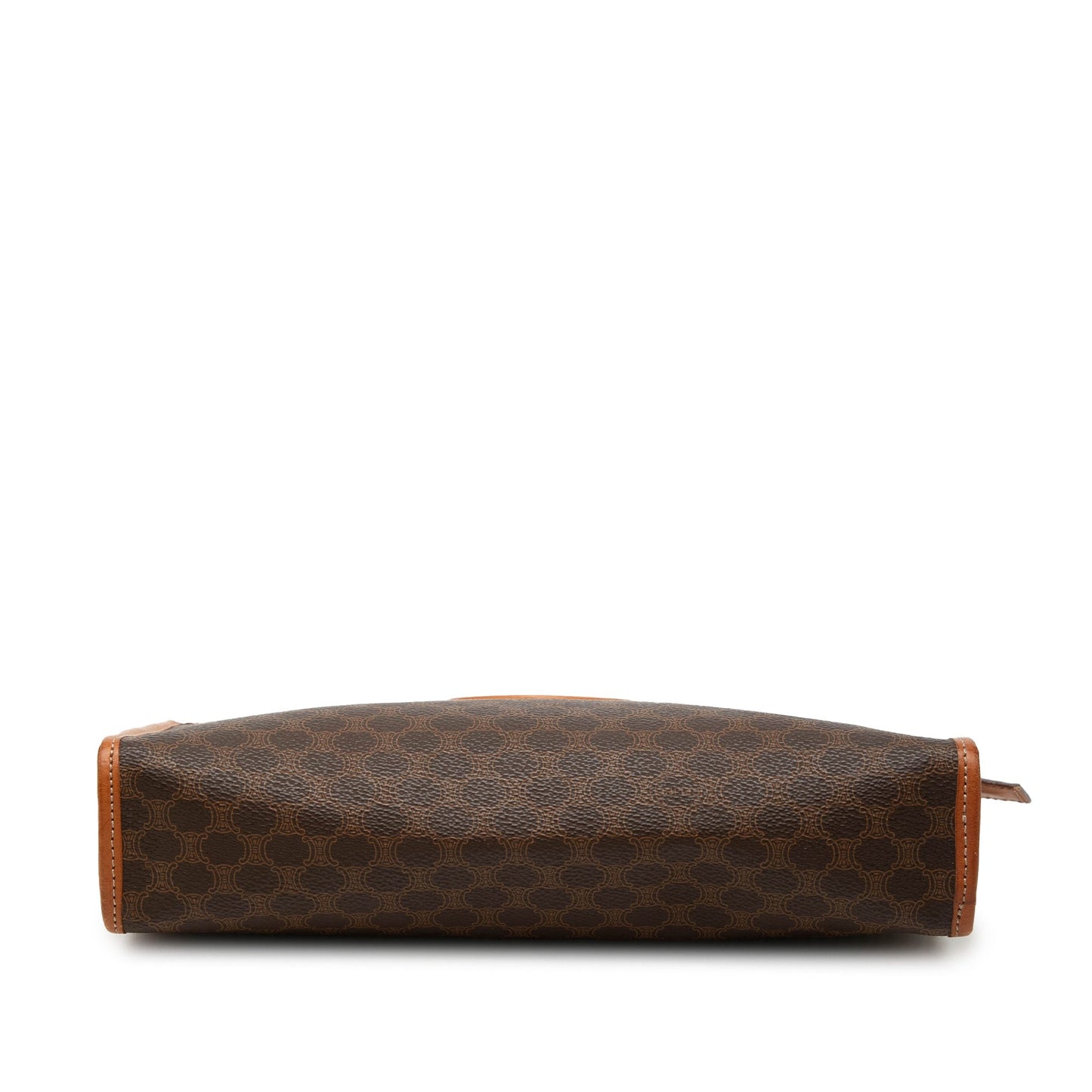Celine Macadam Coated Canvas Clutch