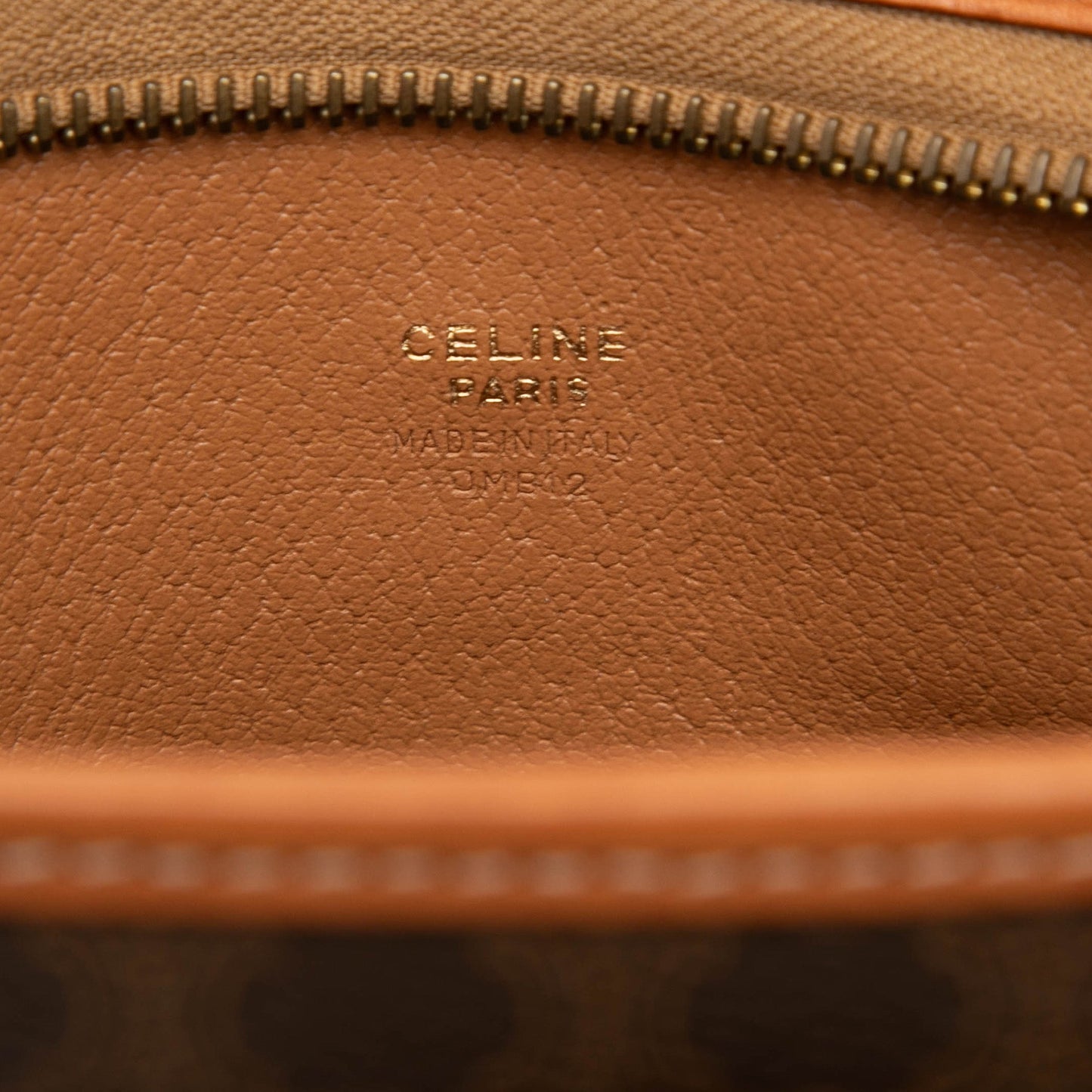 Celine Macadam Coated Canvas Clutch
