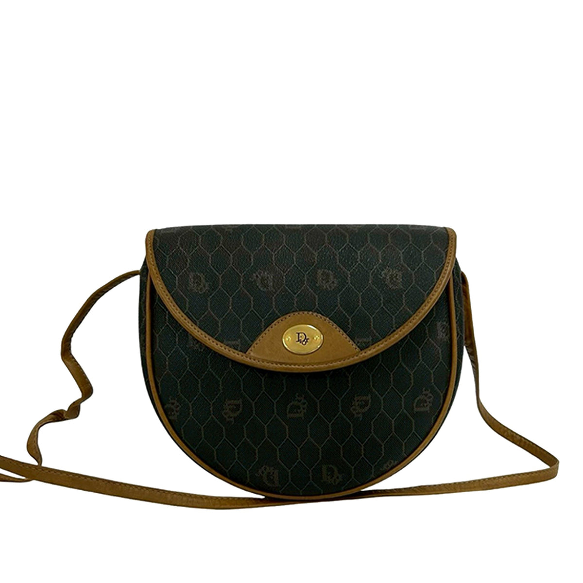 Dior Honeycomb Coated Canvas Crossbody