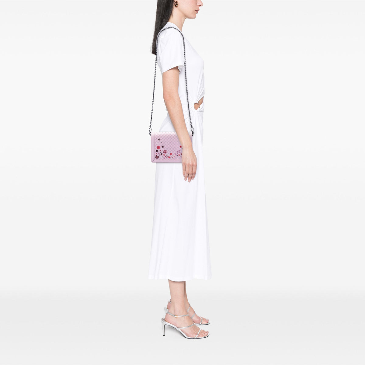 Bottega Veneta Nappa Intrecciato Meadow Flower Montebello Crossbody