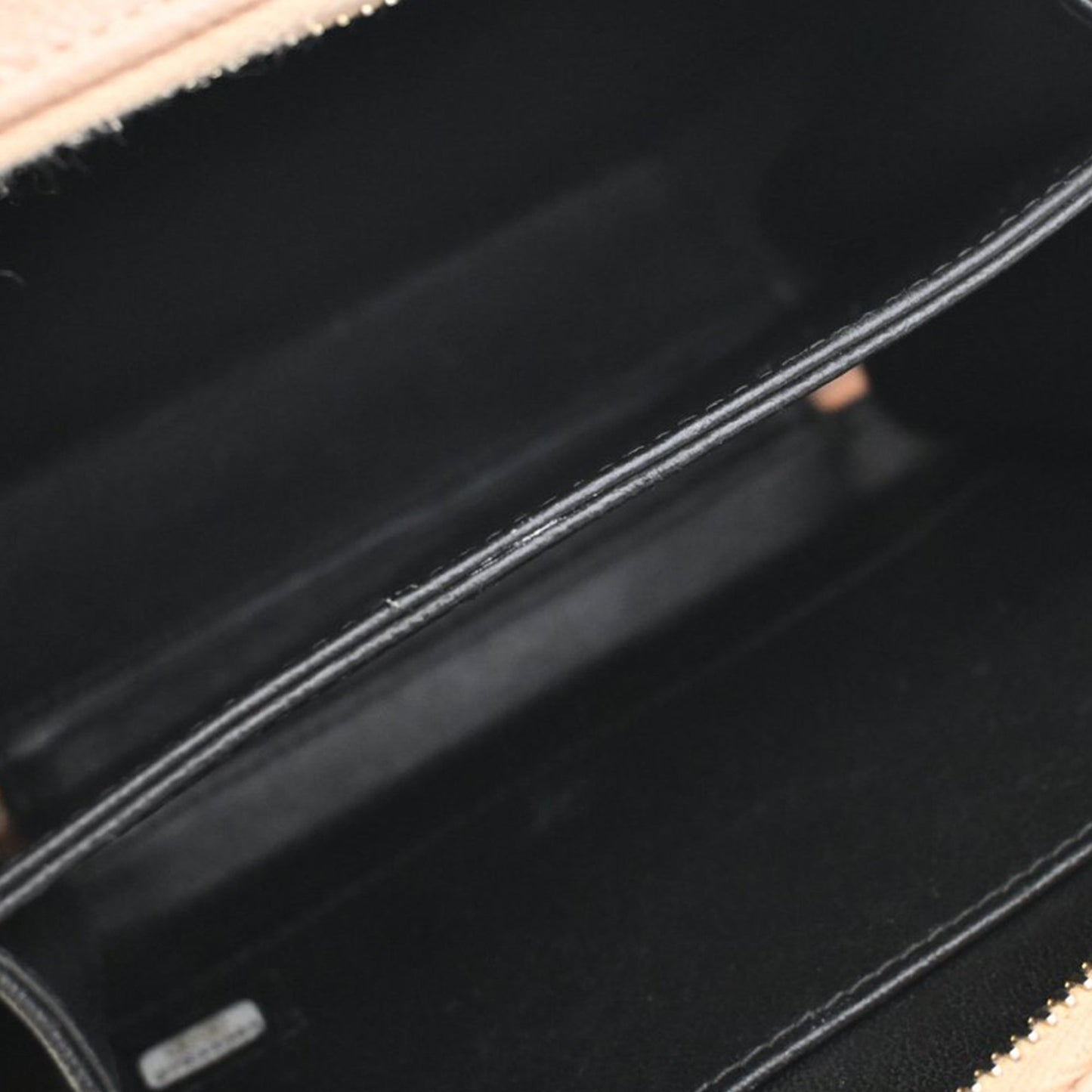 Chanel Small Caviar CC Filigree Vanity Case