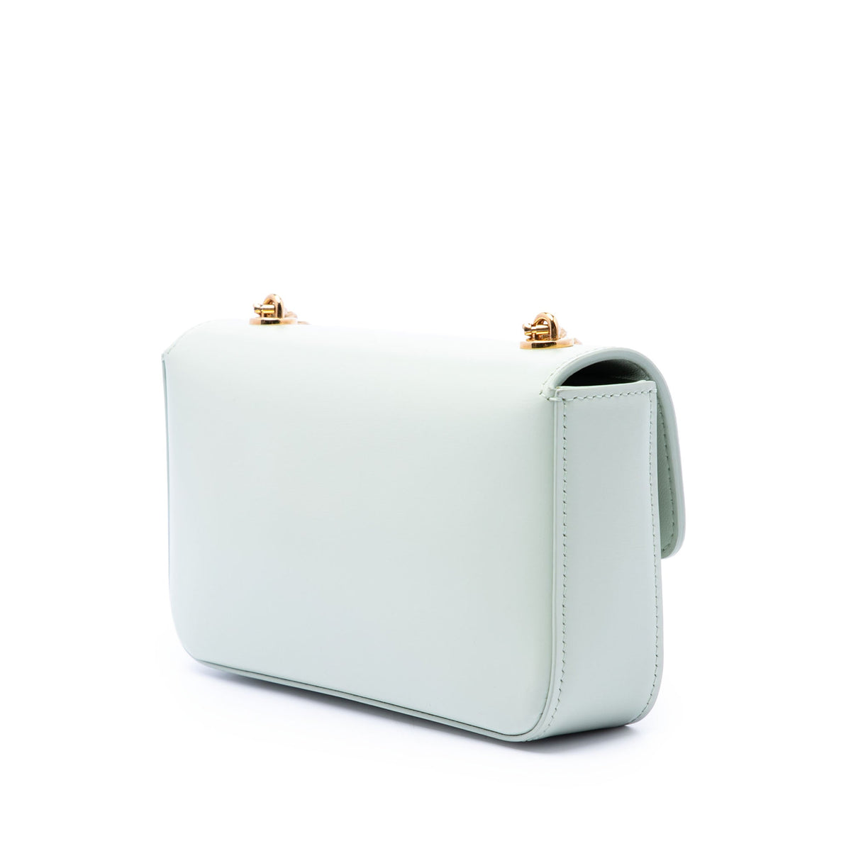 Celine Shiny Calfskin Triomphe Claude Chain Shoulder Bag