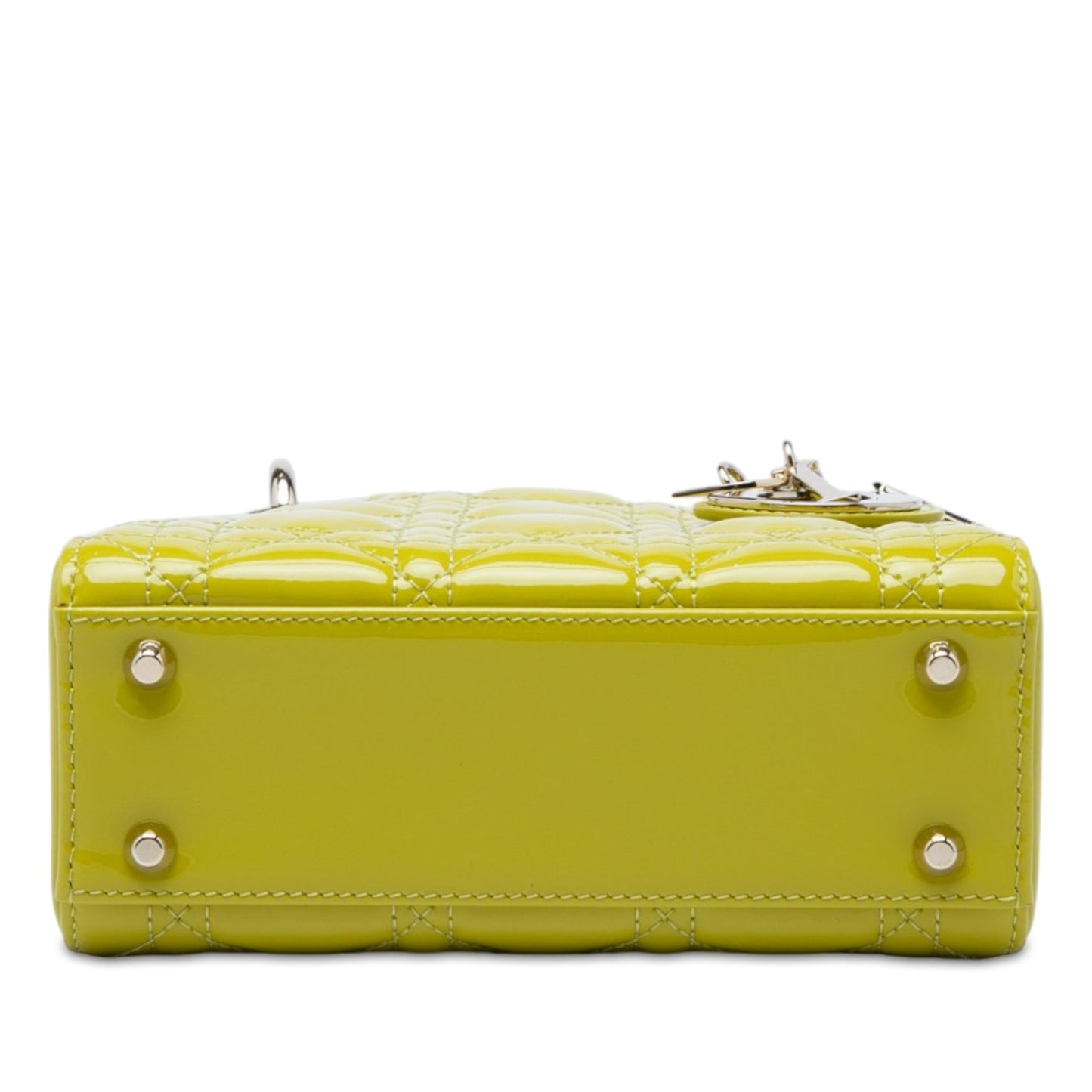 Dior Mini Patent Cannage Lady Dior