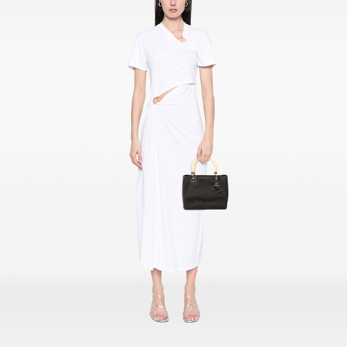 Dior Medium Canvas Lady Dior