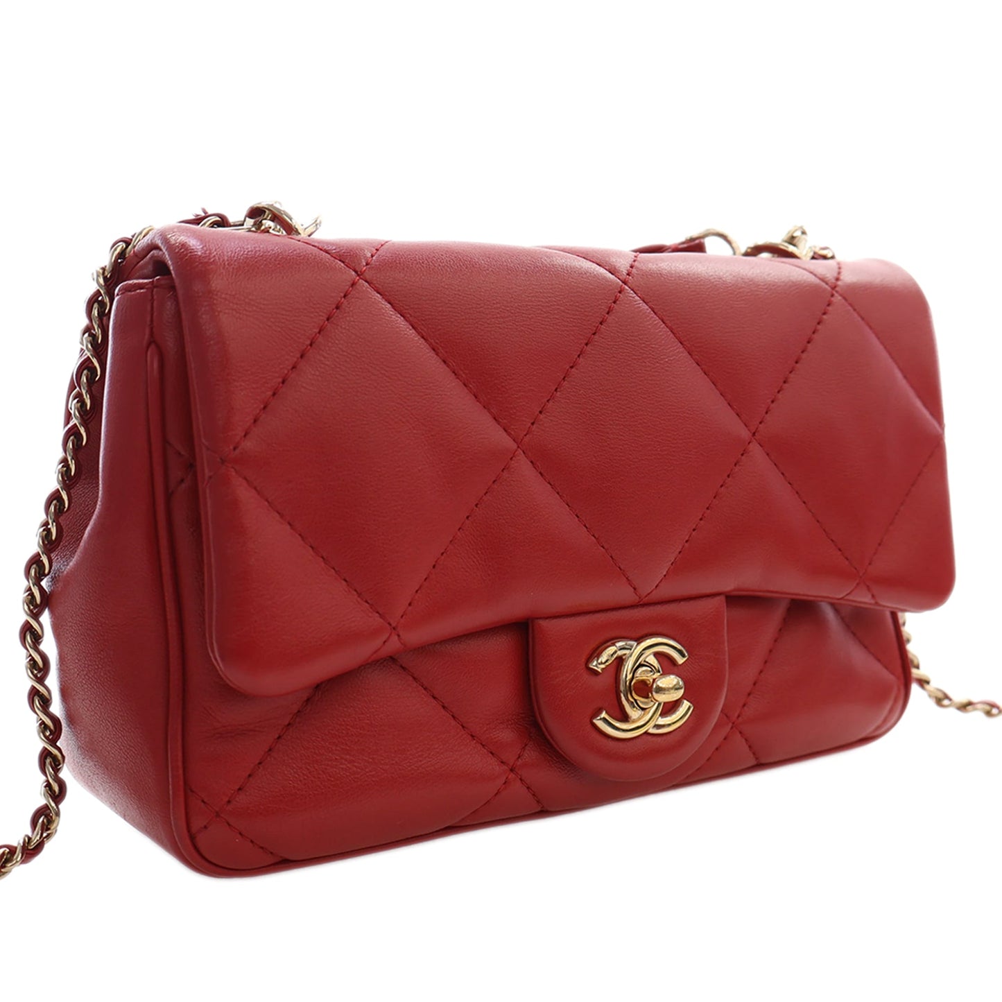 Chanel Small Lambskin Easy Carry Flap