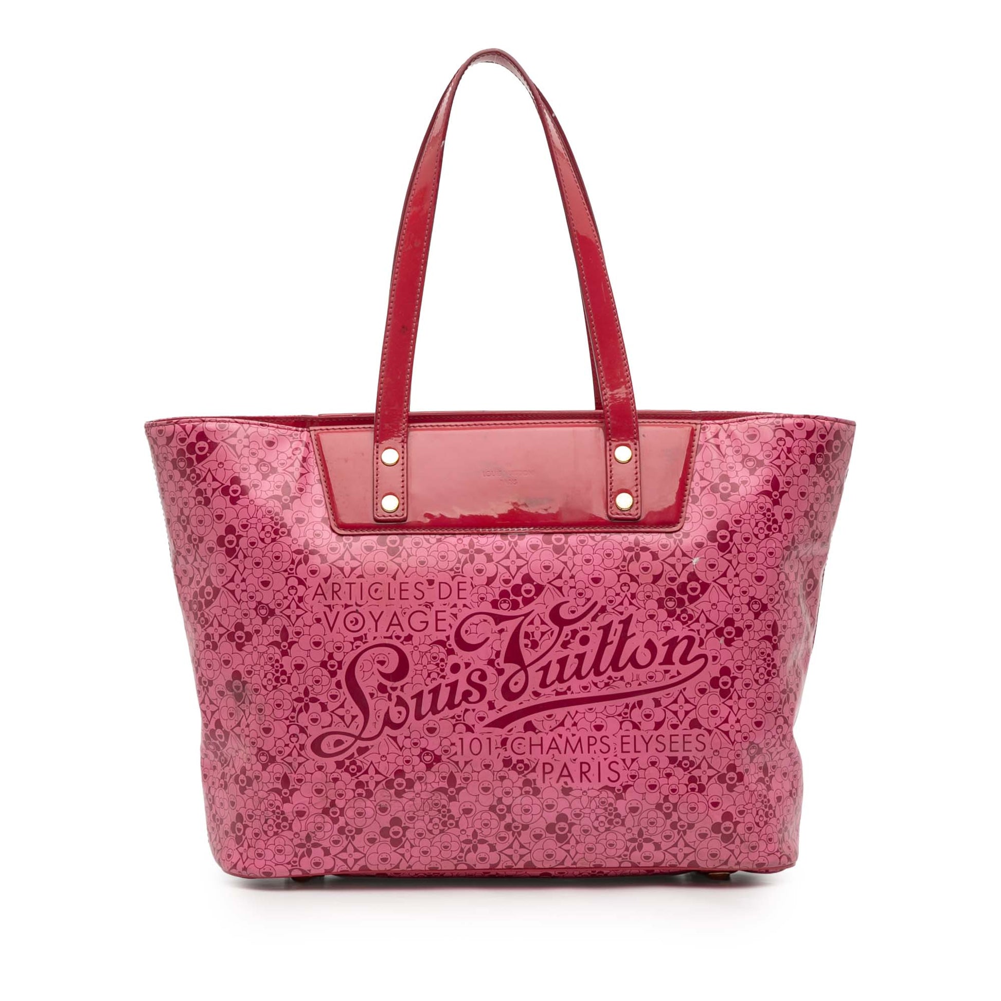 Louis Vuitton Takashi Murakami Coated Canvas Cosmic Blossom Tote PM