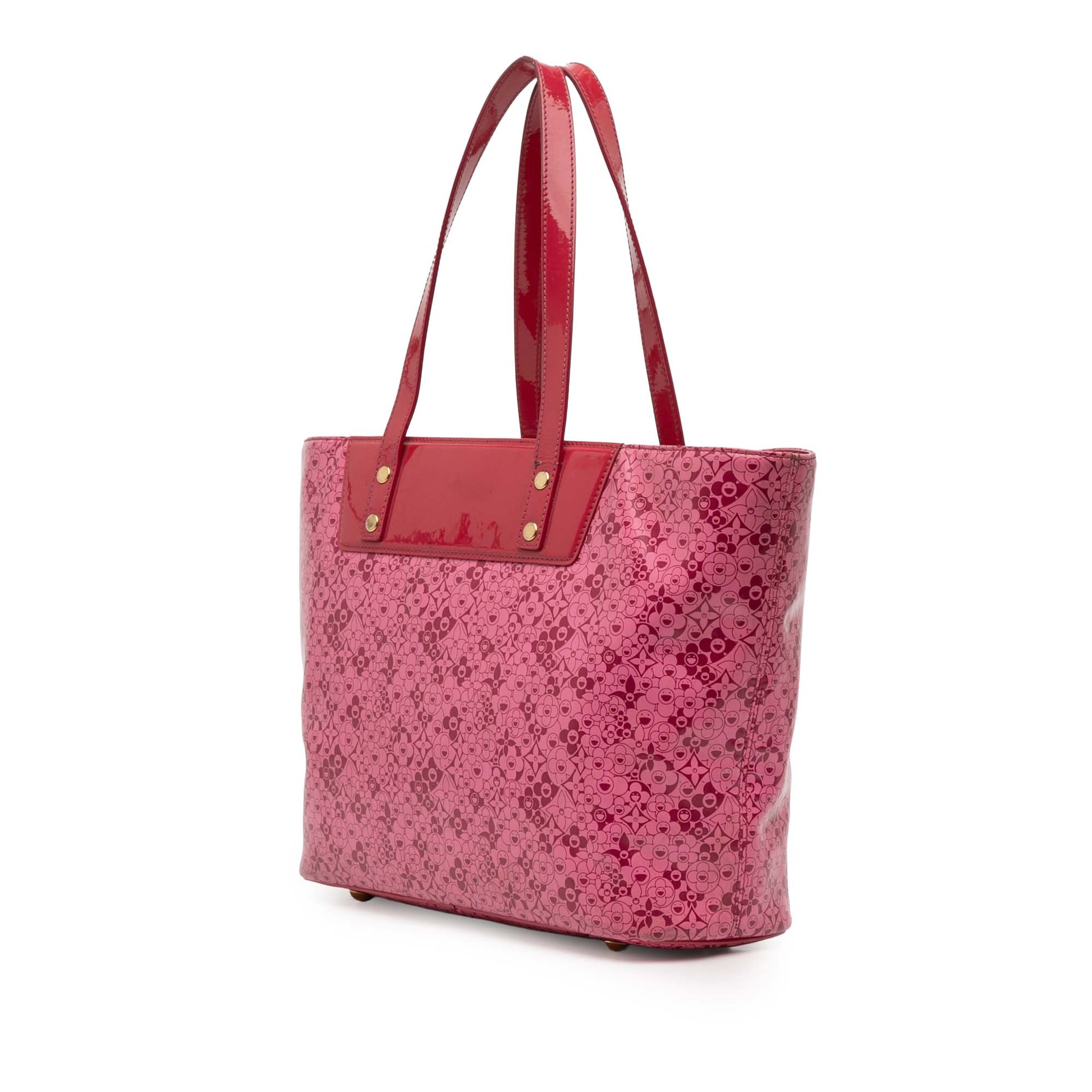 Louis Vuitton Takashi Murakami Coated Canvas Cosmic Blossom Tote PM