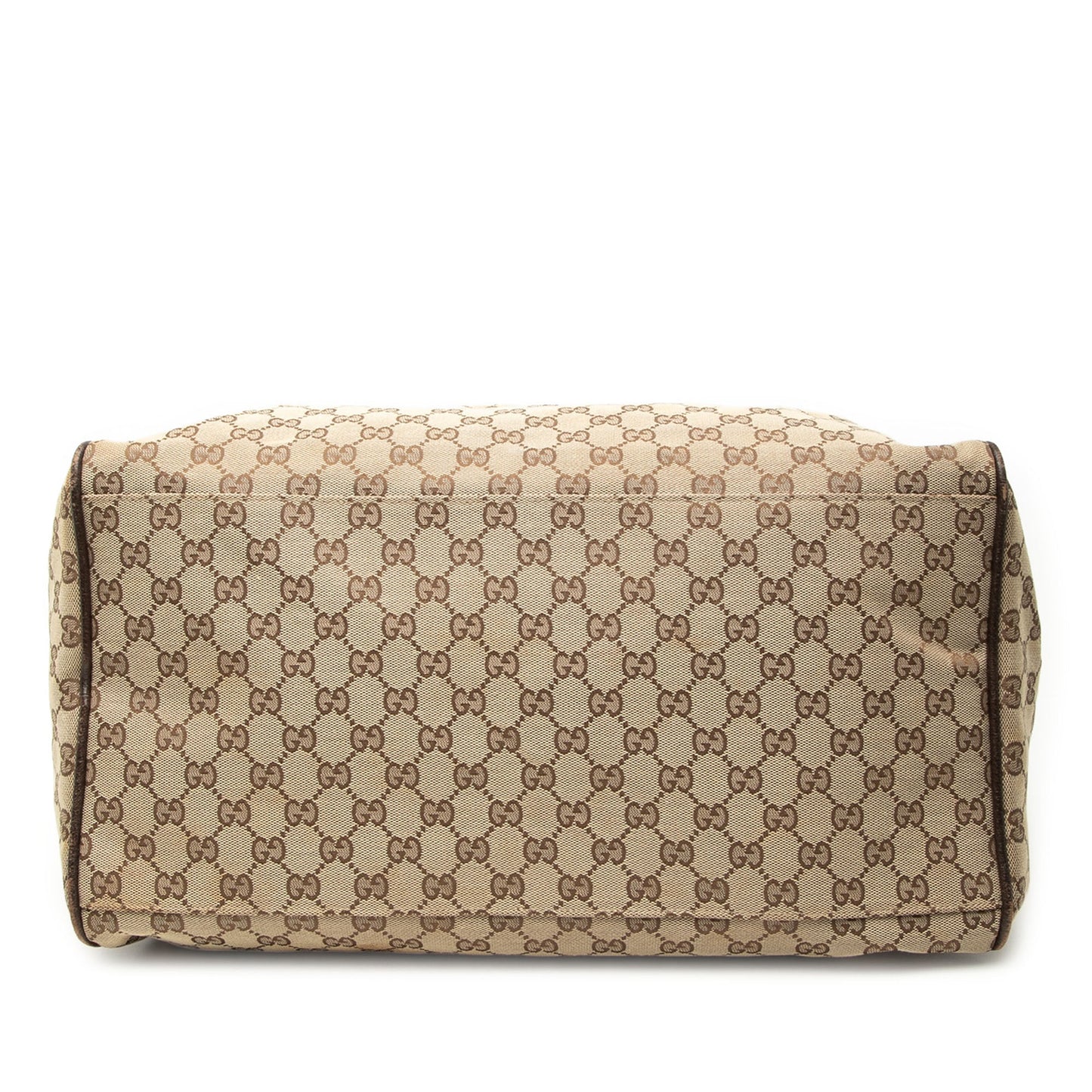 Gucci GG Canvas Web Duffle Bag