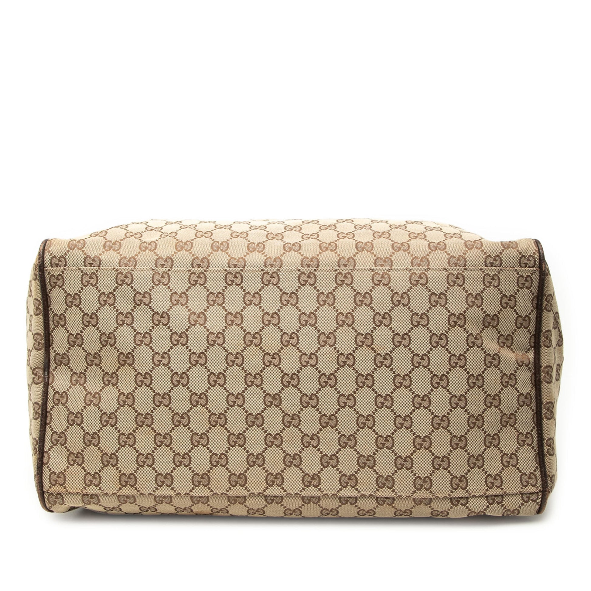 Gucci GG Canvas Web Duffle Bag