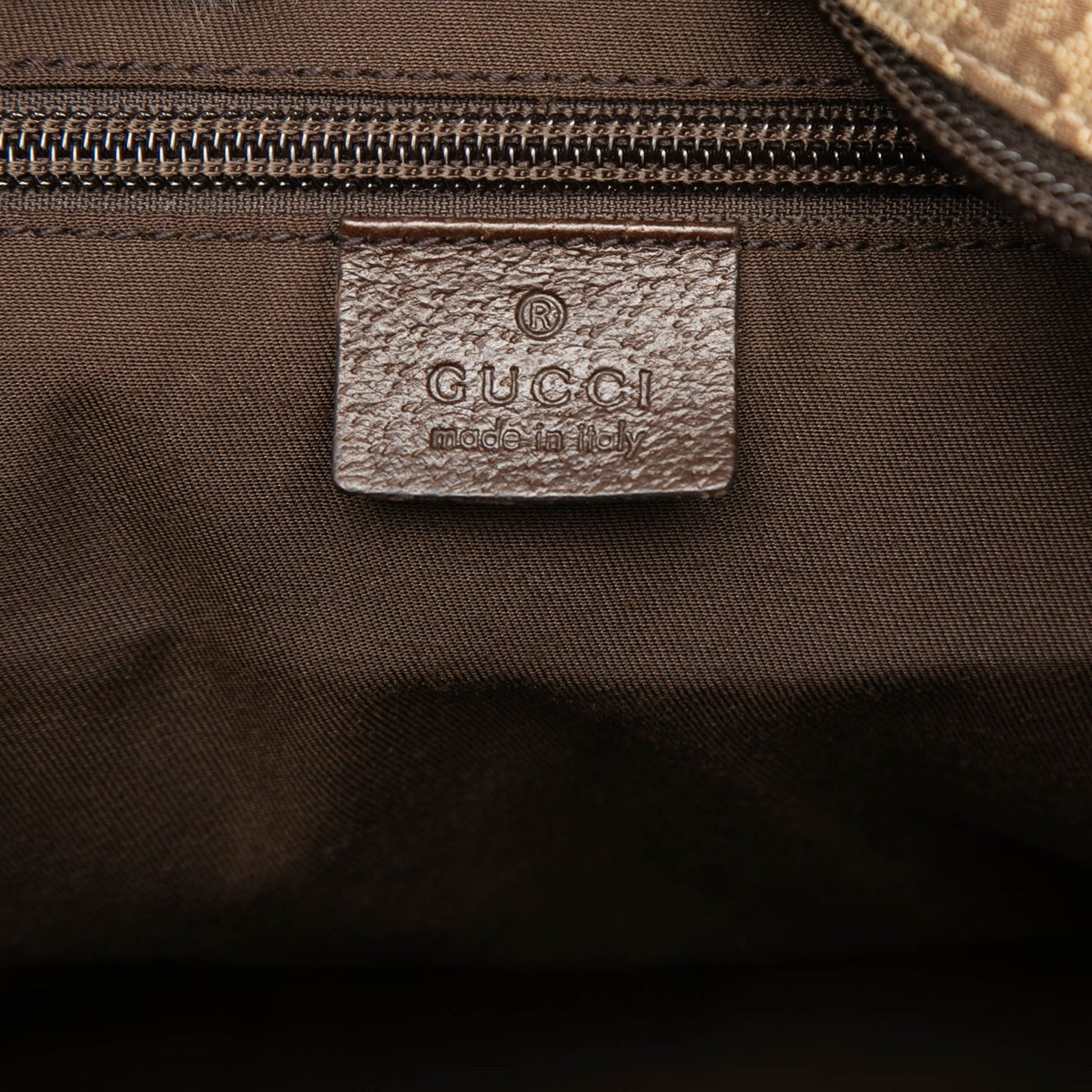 Gucci GG Canvas Web Duffle Bag