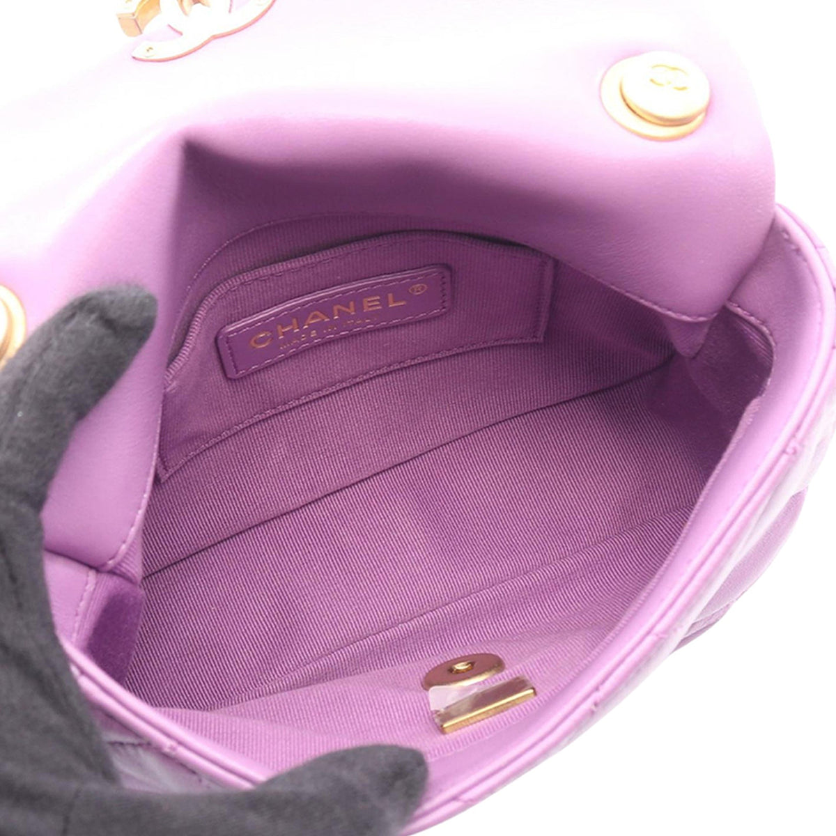 Chanel Mini Quilted Lambskin Candy Chain Flap