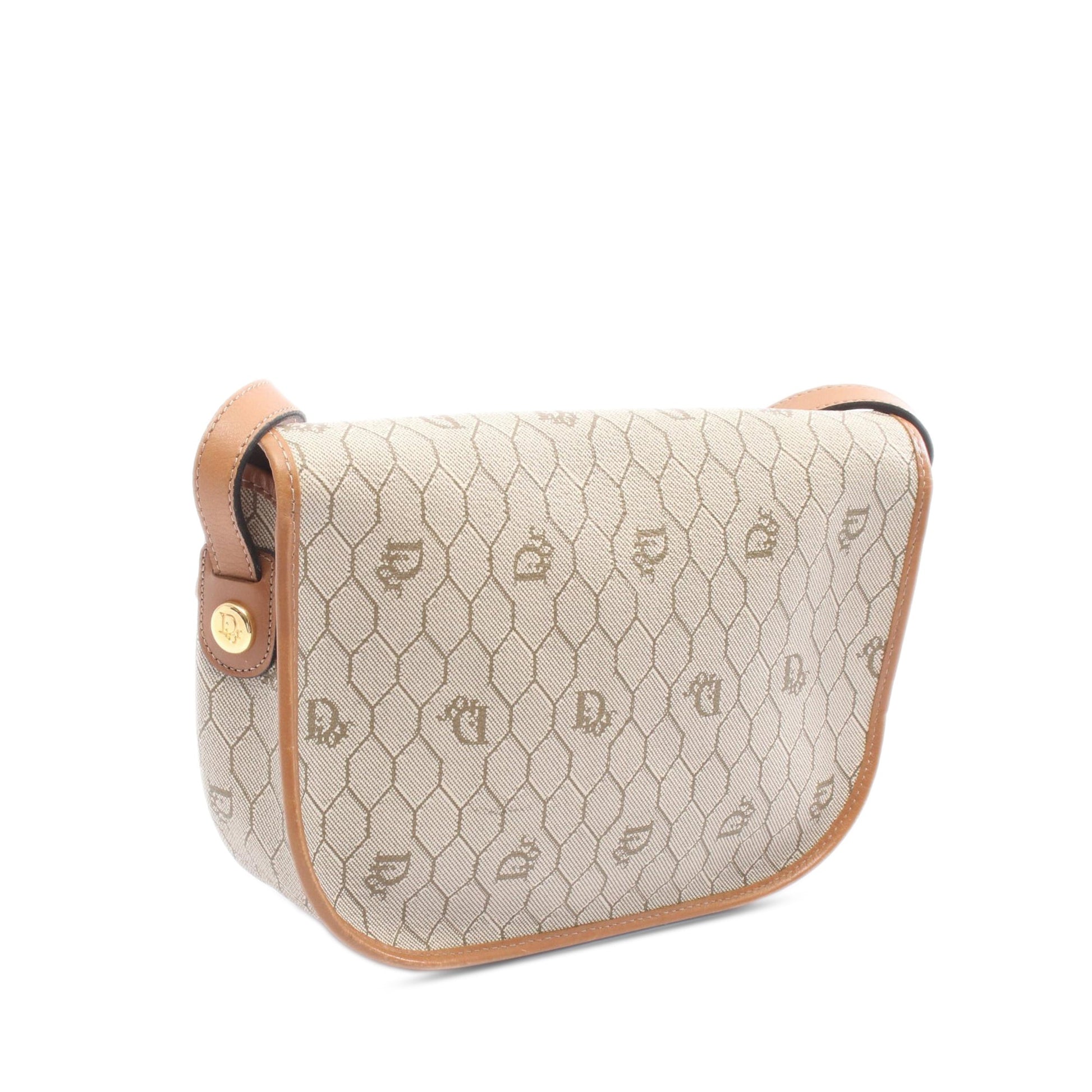 Dior Honeycomb Coated Canvas Crossbody
