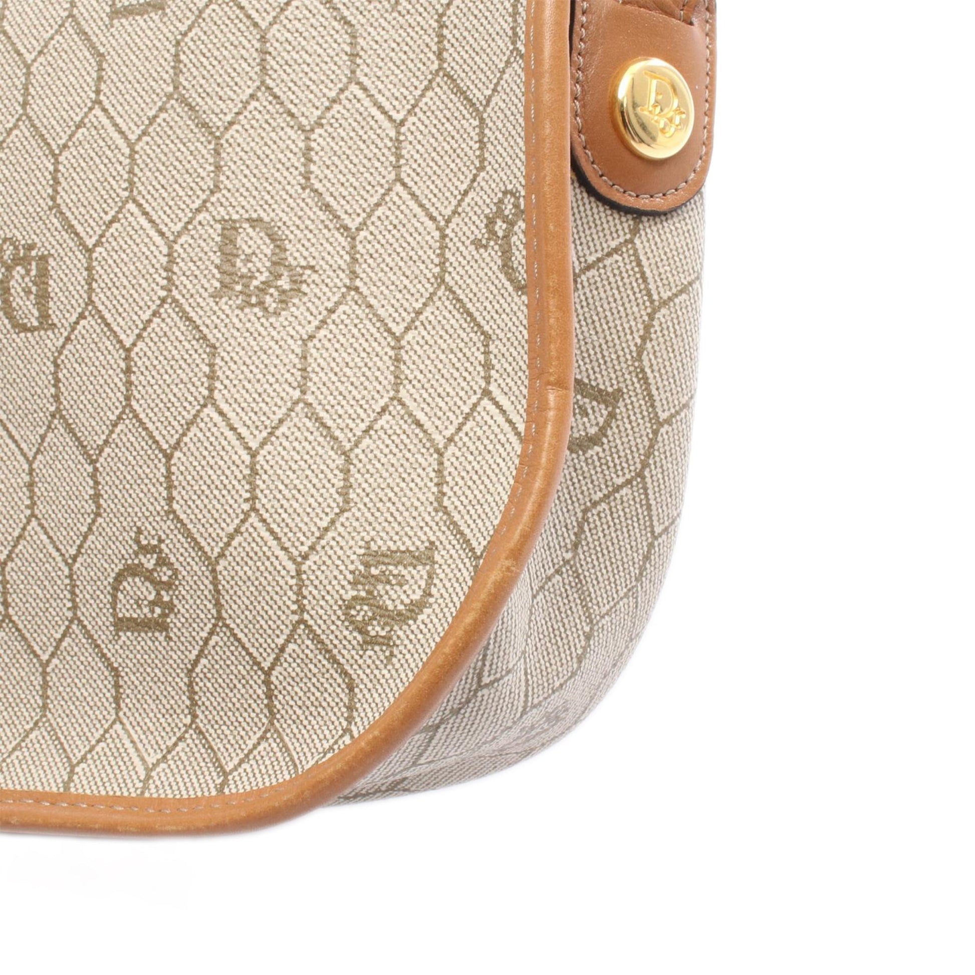 Dior Honeycomb Coated Canvas Crossbody