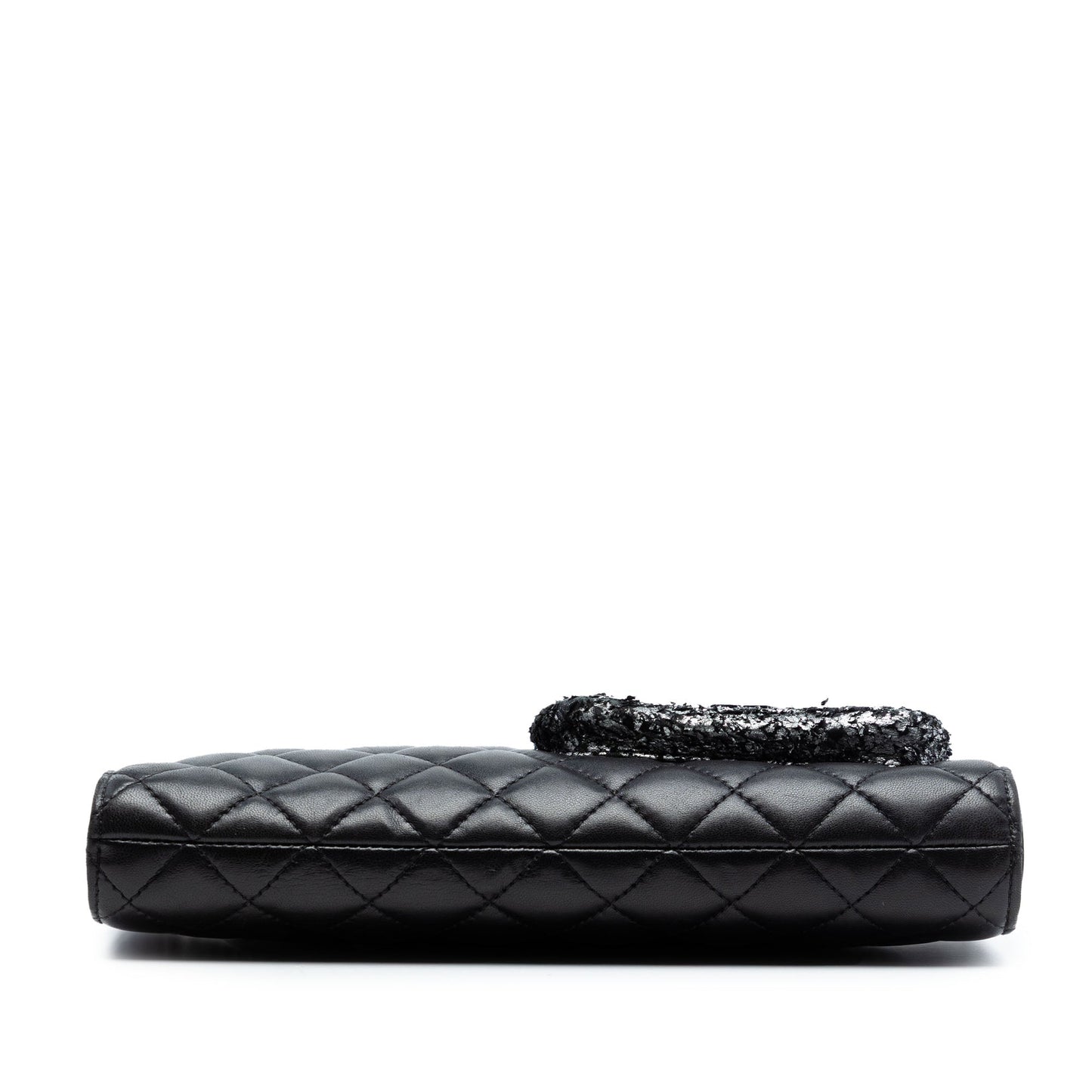 Chanel Metallic and Quilted Lambskin Mineral Nights Pochette Wristlet