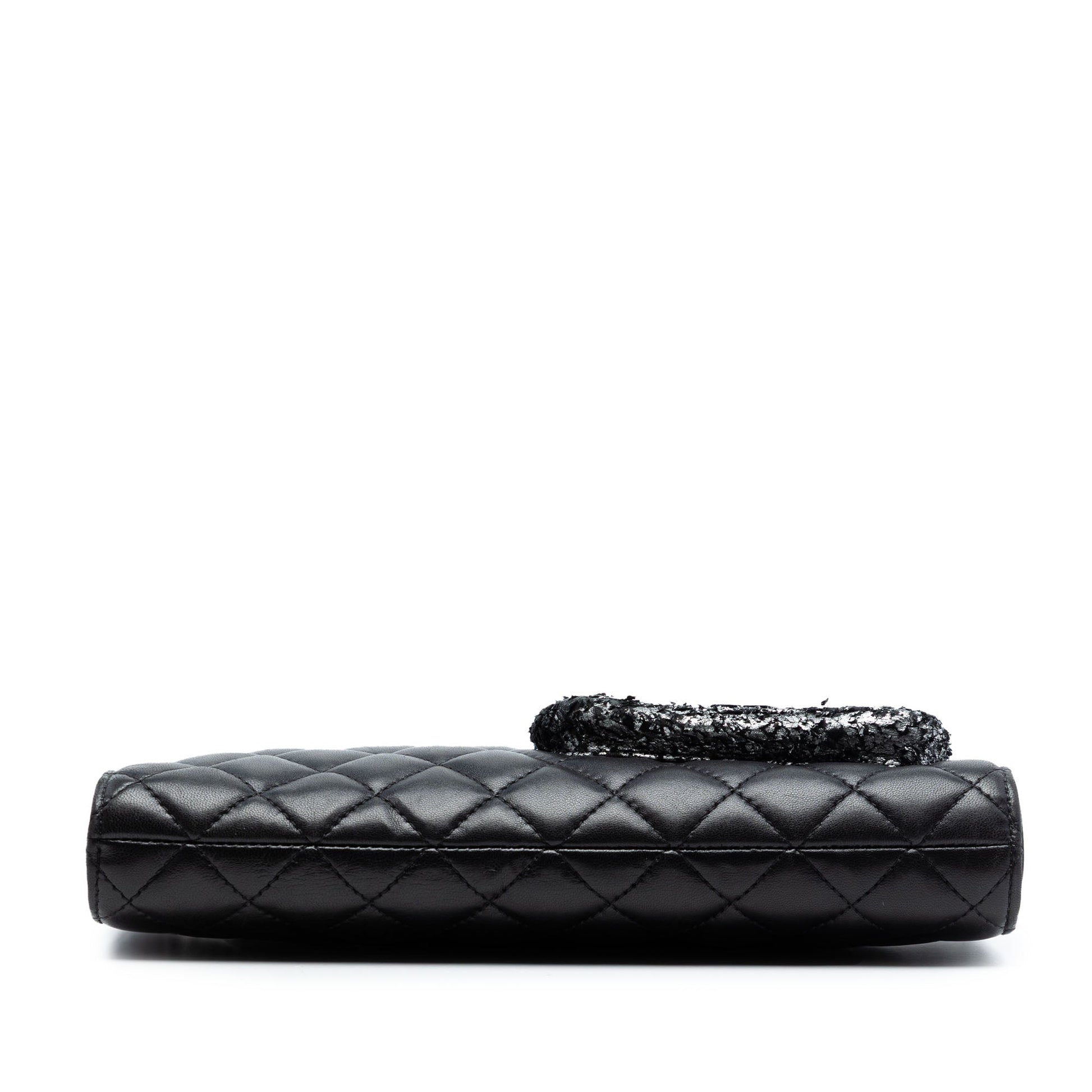 Chanel Metallic and Quilted Lambskin Mineral Nights Pochette Wristlet