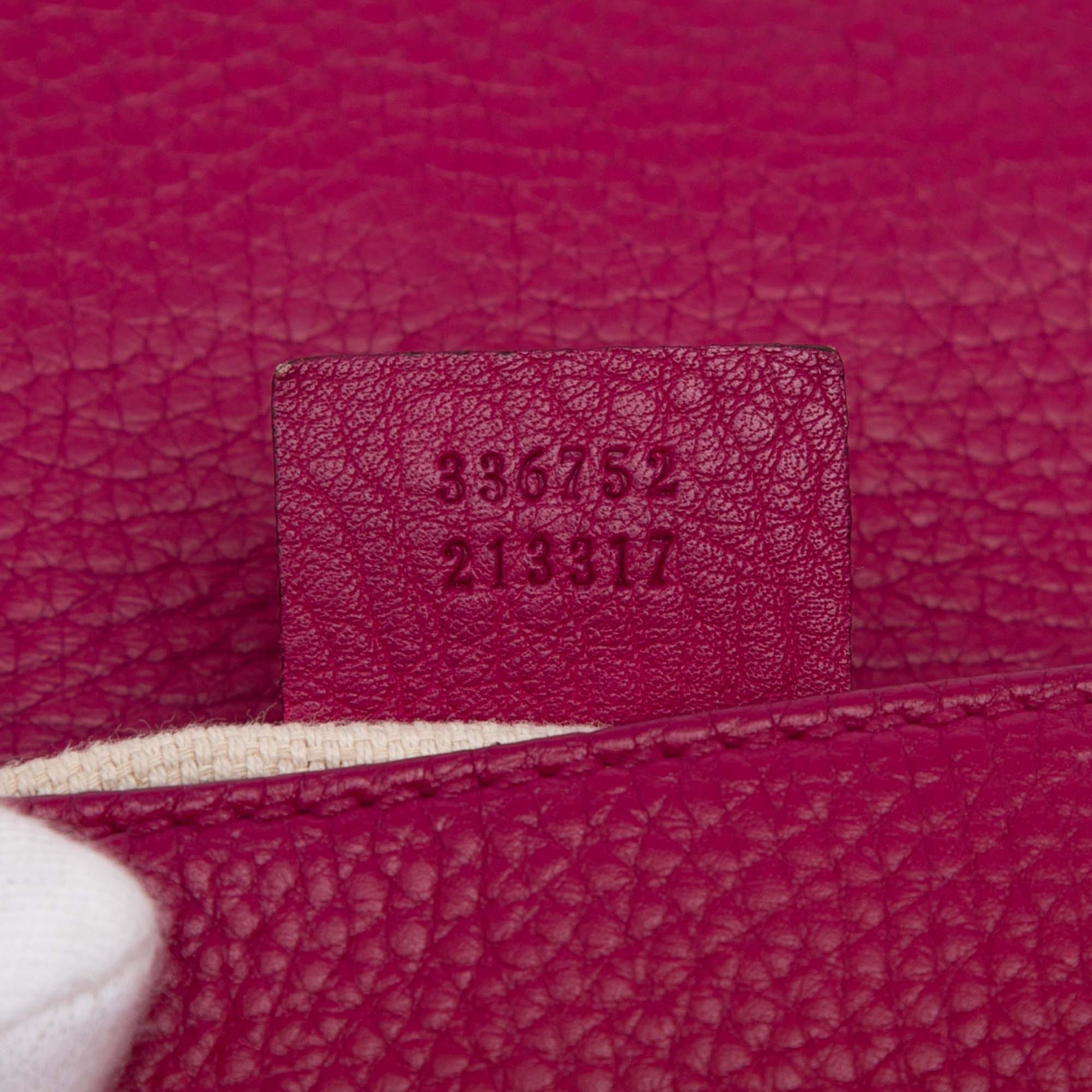 Gucci Medium Leather Soho Chain Flap Crossbody