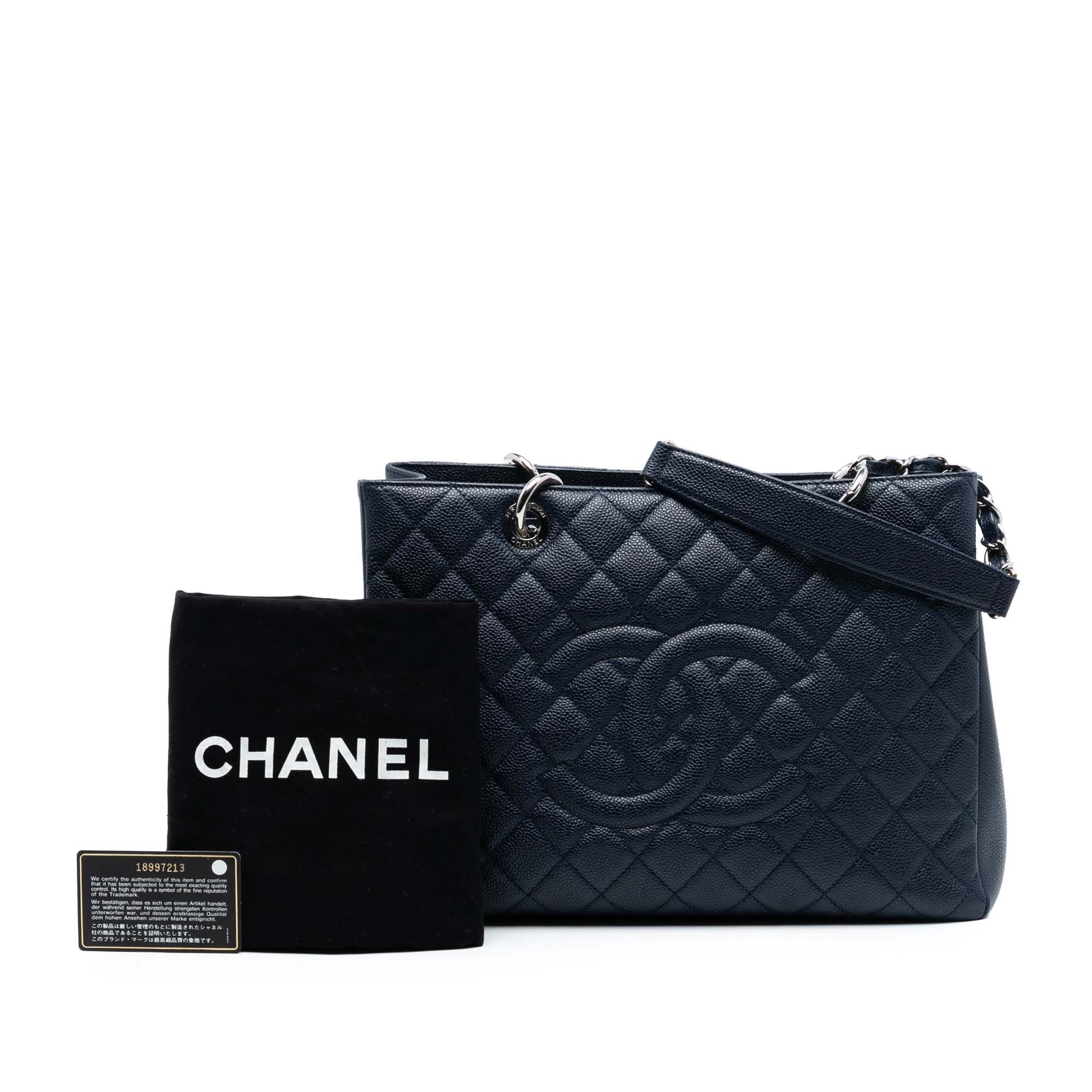 Chanel Caviar Grand Shopping Tote