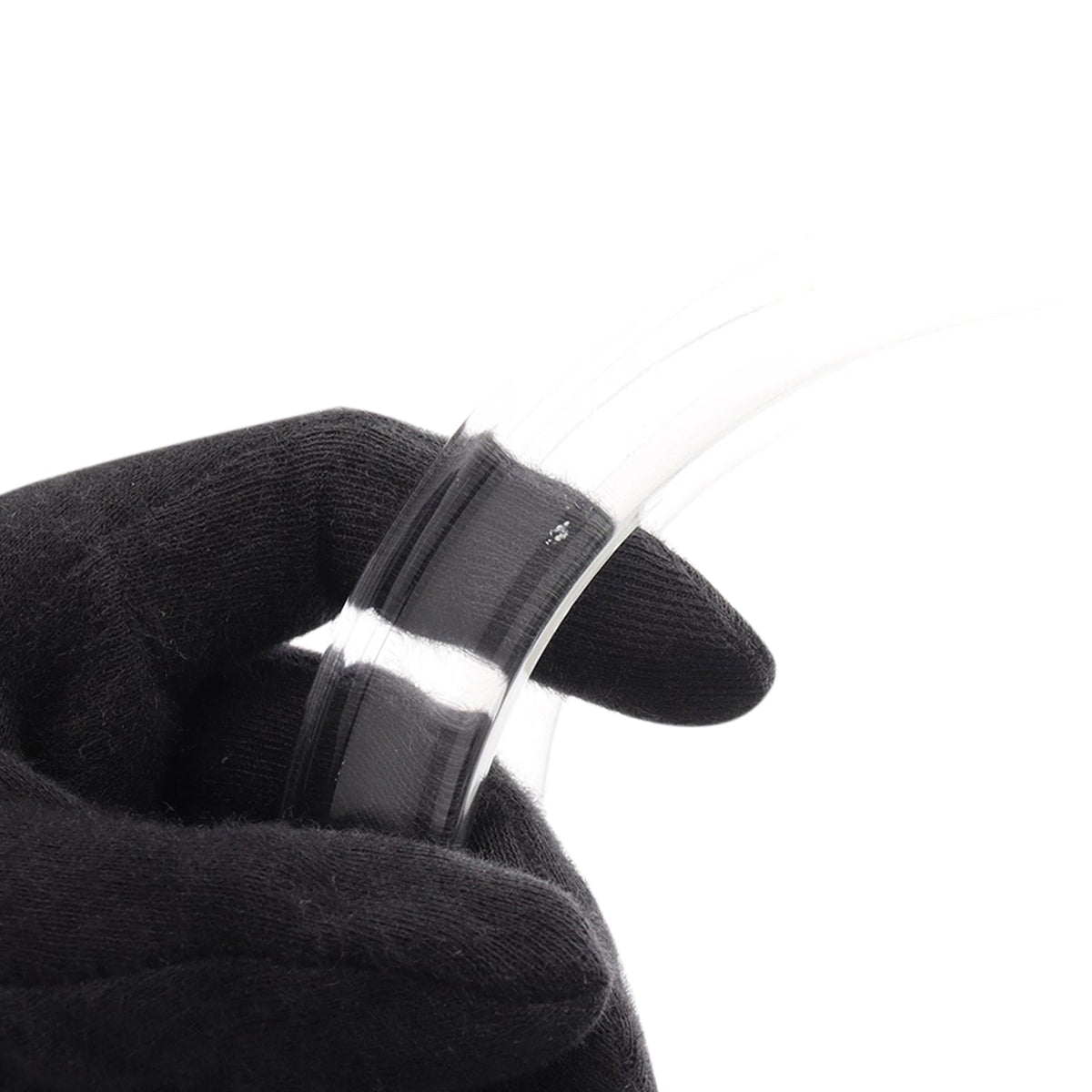 Dior Large Denim Cannage Acrylic Handles Lady Dior