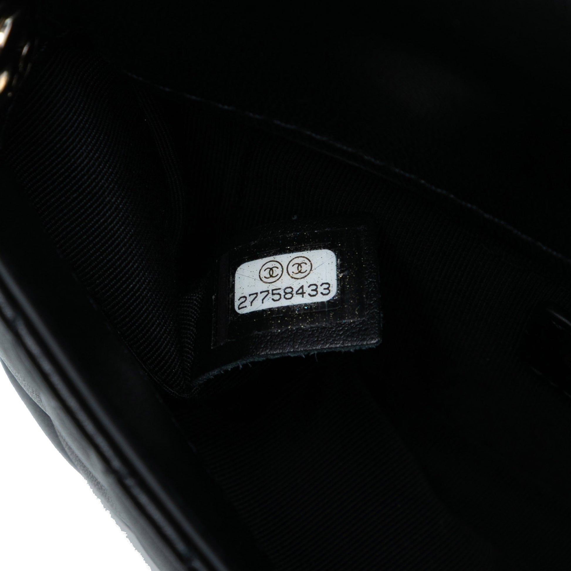 Chanel CC Quilted Lambskin Side Packs Flap